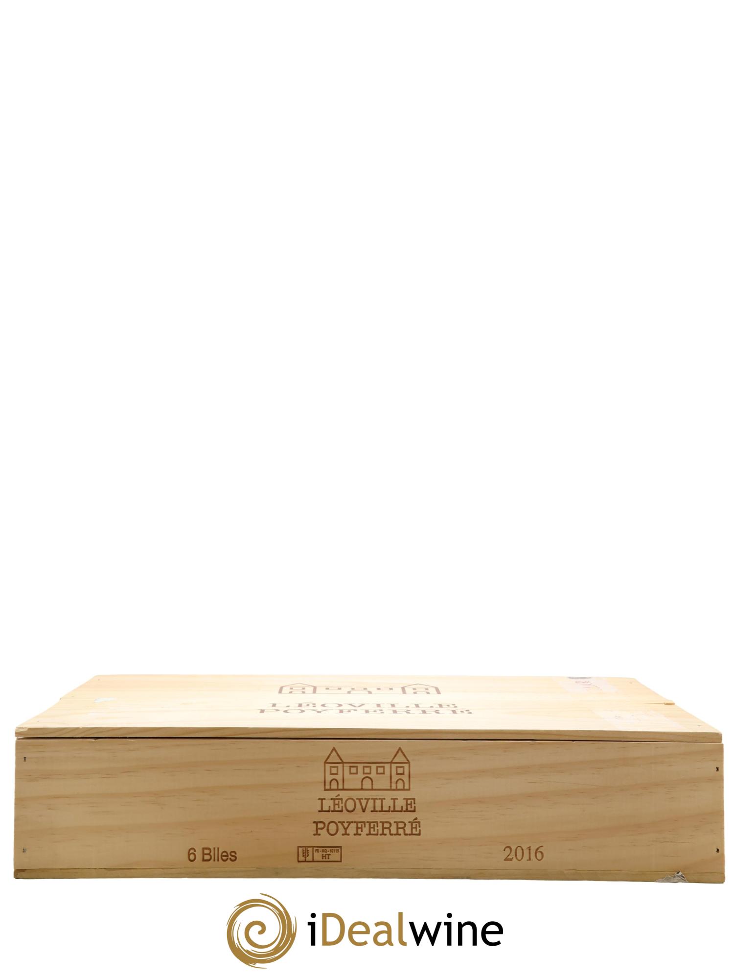 Château Léoville Poyferré 2ème Grand Cru Classé 2016 - Lot of 6 bottles - 1