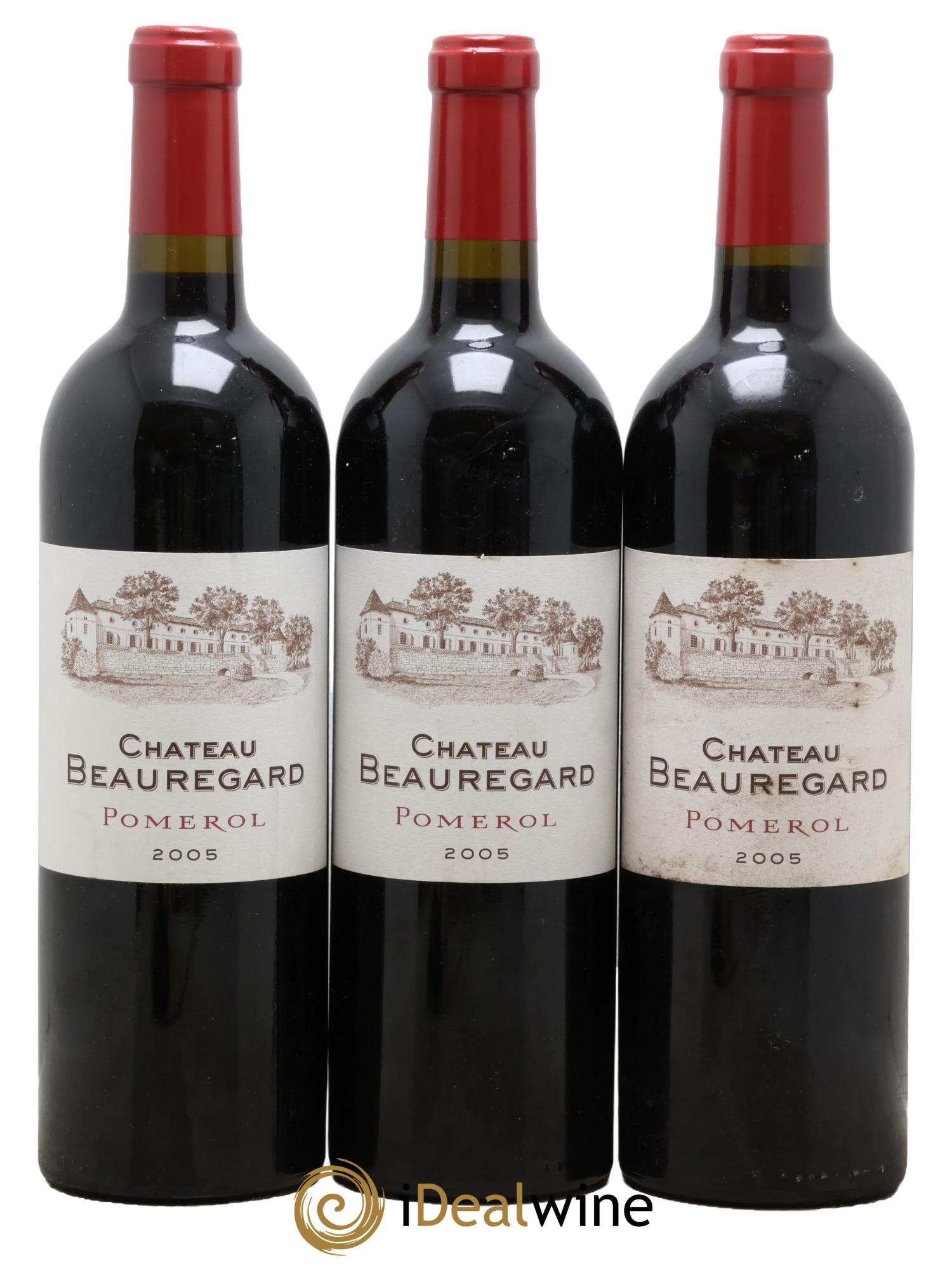 Château Beauregard 2005 - Lot of 3 bottles - 0