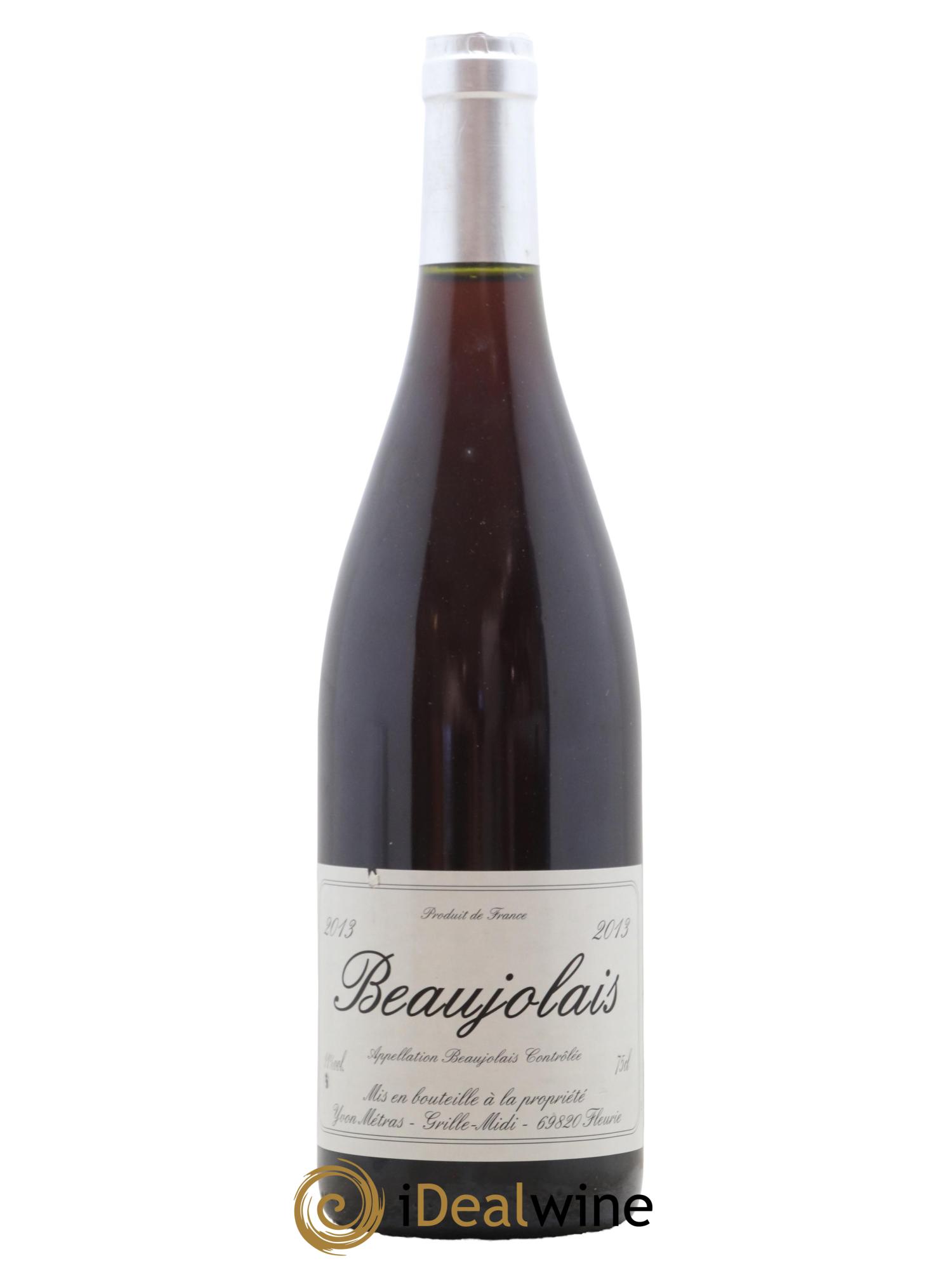 Beaujolais Yvon Métras 2013 - Lot de 1 bouteille - 0