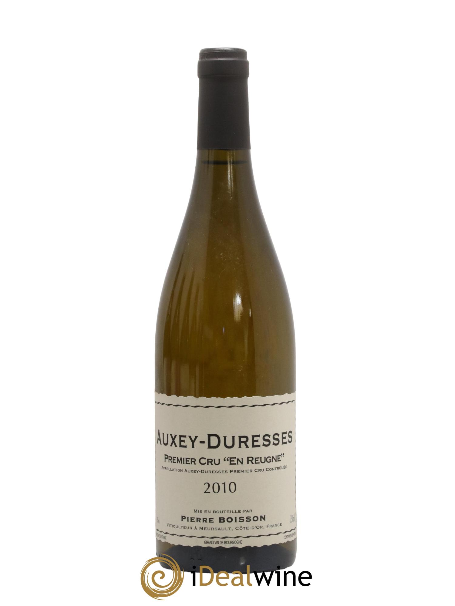 Auxey-Duresses 1er Cru En Reugne Pierre Boisson (Domaine) 2010 - Lot de 1 bouteille - 0