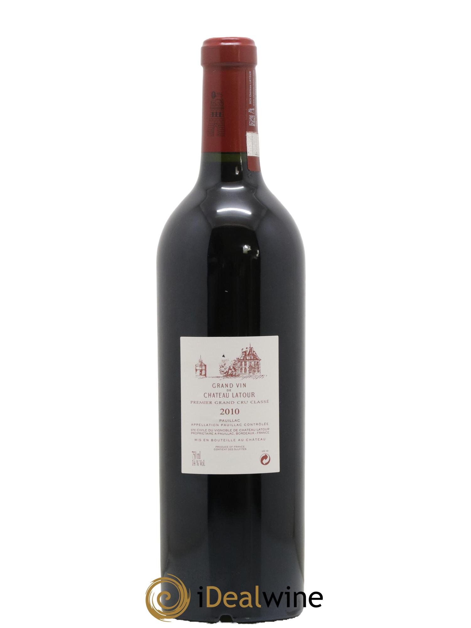 Château Latour 1er Grand Cru Classé 2010 - Posten von 1 Flasche - 1