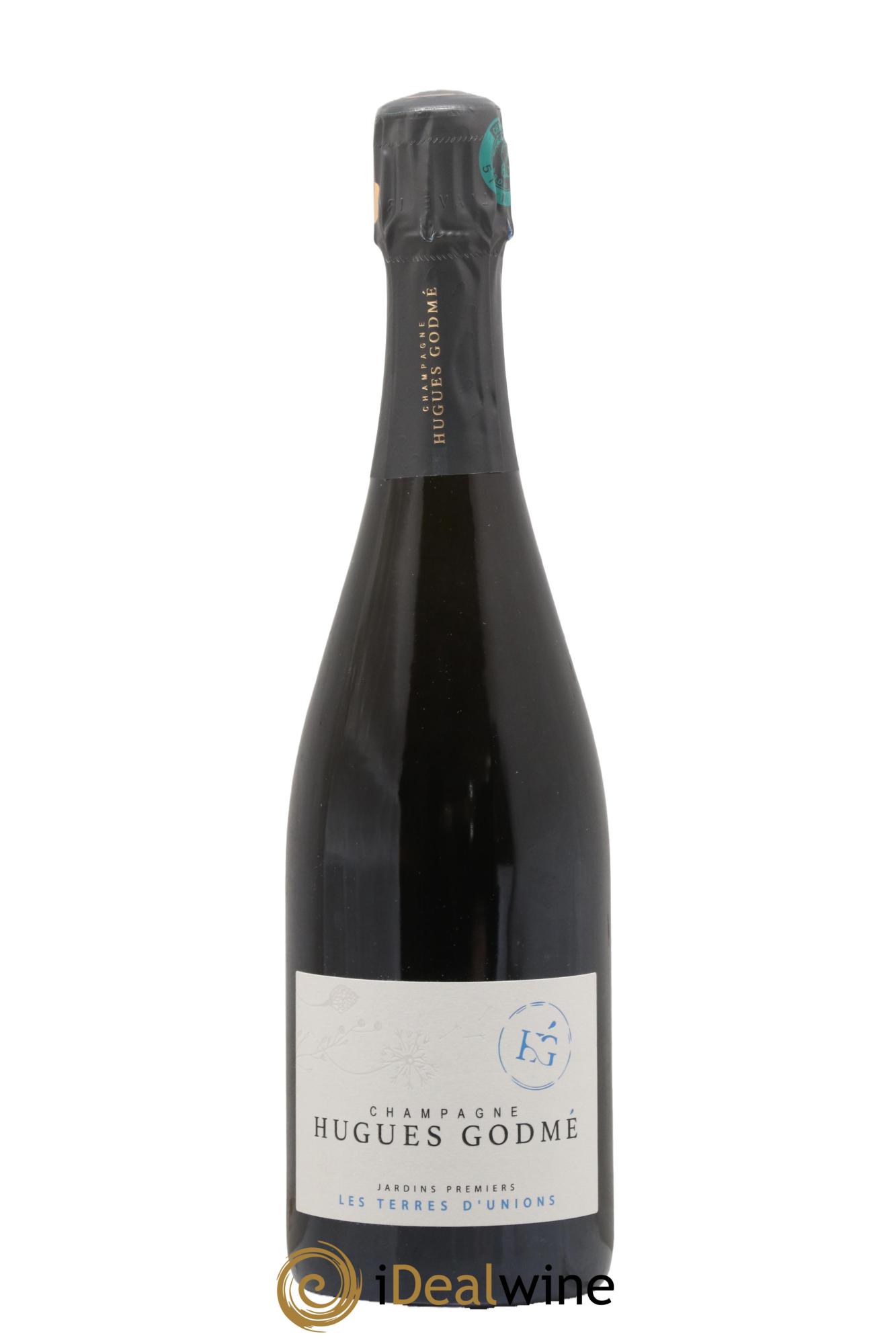 Champagne 1er Cru Brut Nature Les Terres D'Unions Hughes Godmé - Lot de 1 bouteille - 0