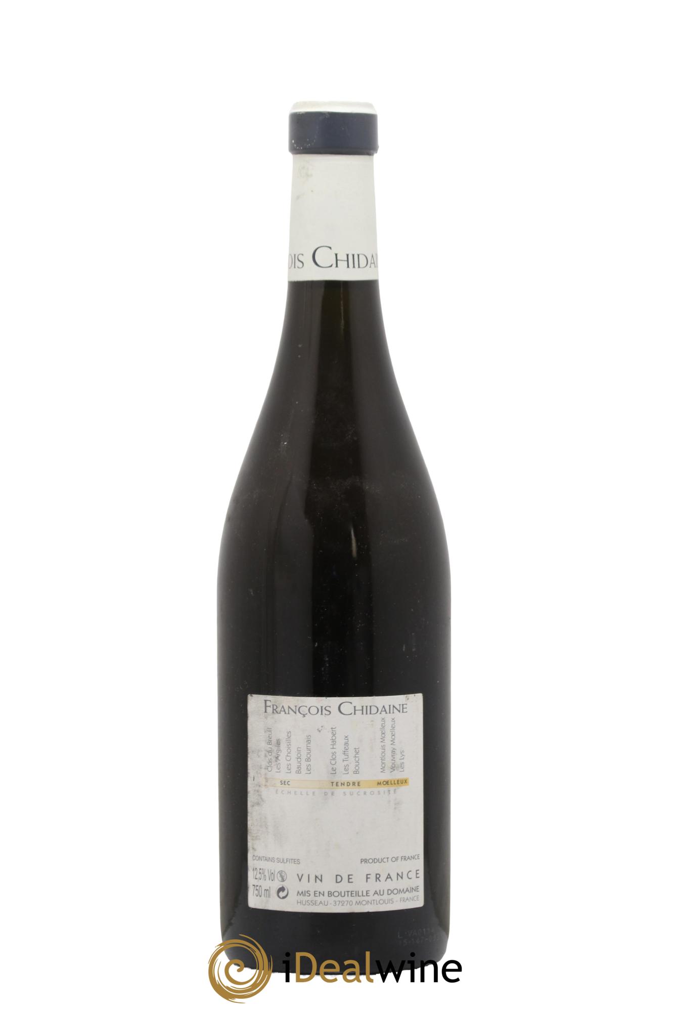 Vin de France Les Argiles François Chidaine 2014 - Posten von 1 Flasche - 1