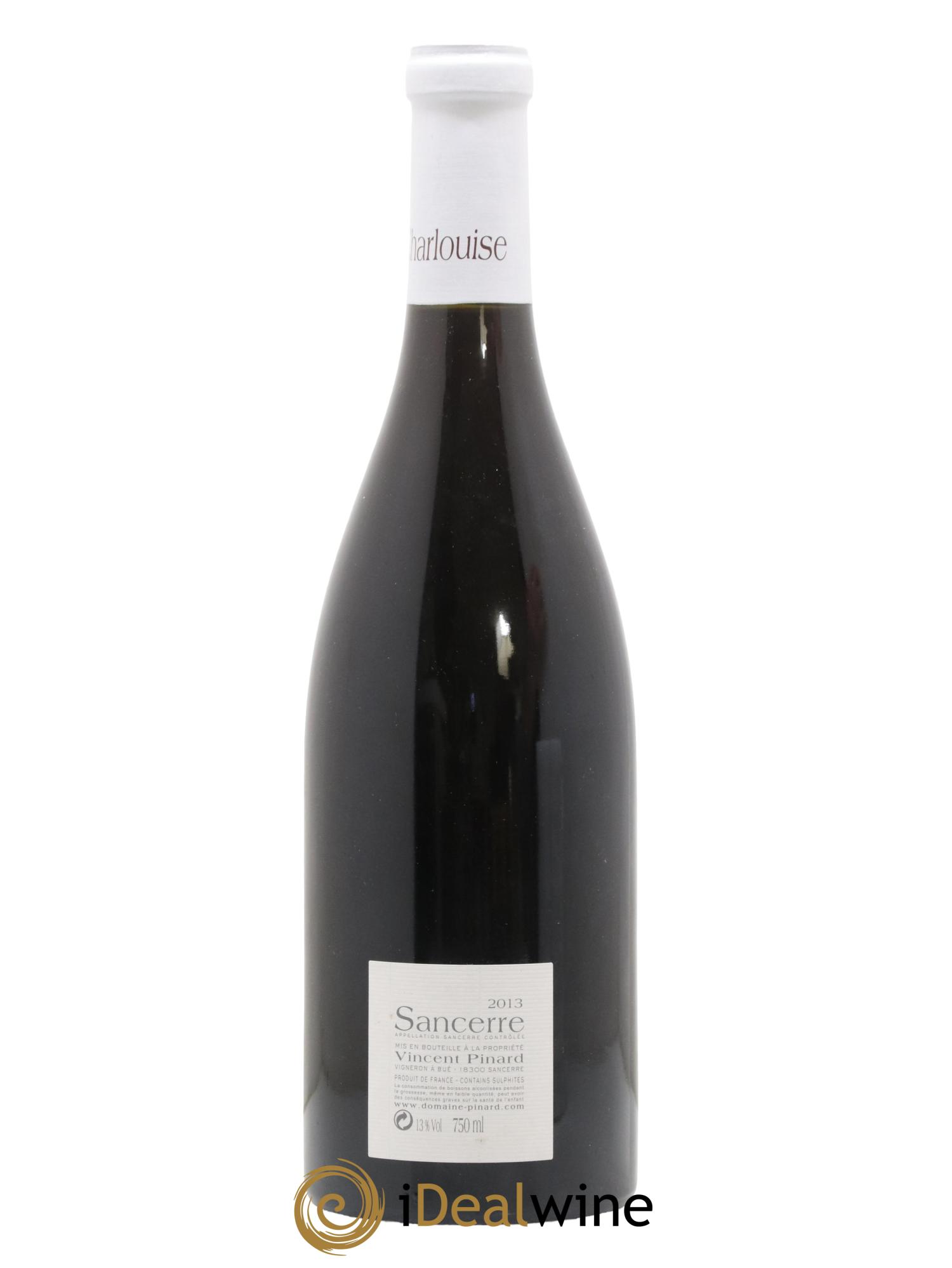 Sancerre Charlouise Vincent Pinard 2013 - Lot de 1 bouteille - 1