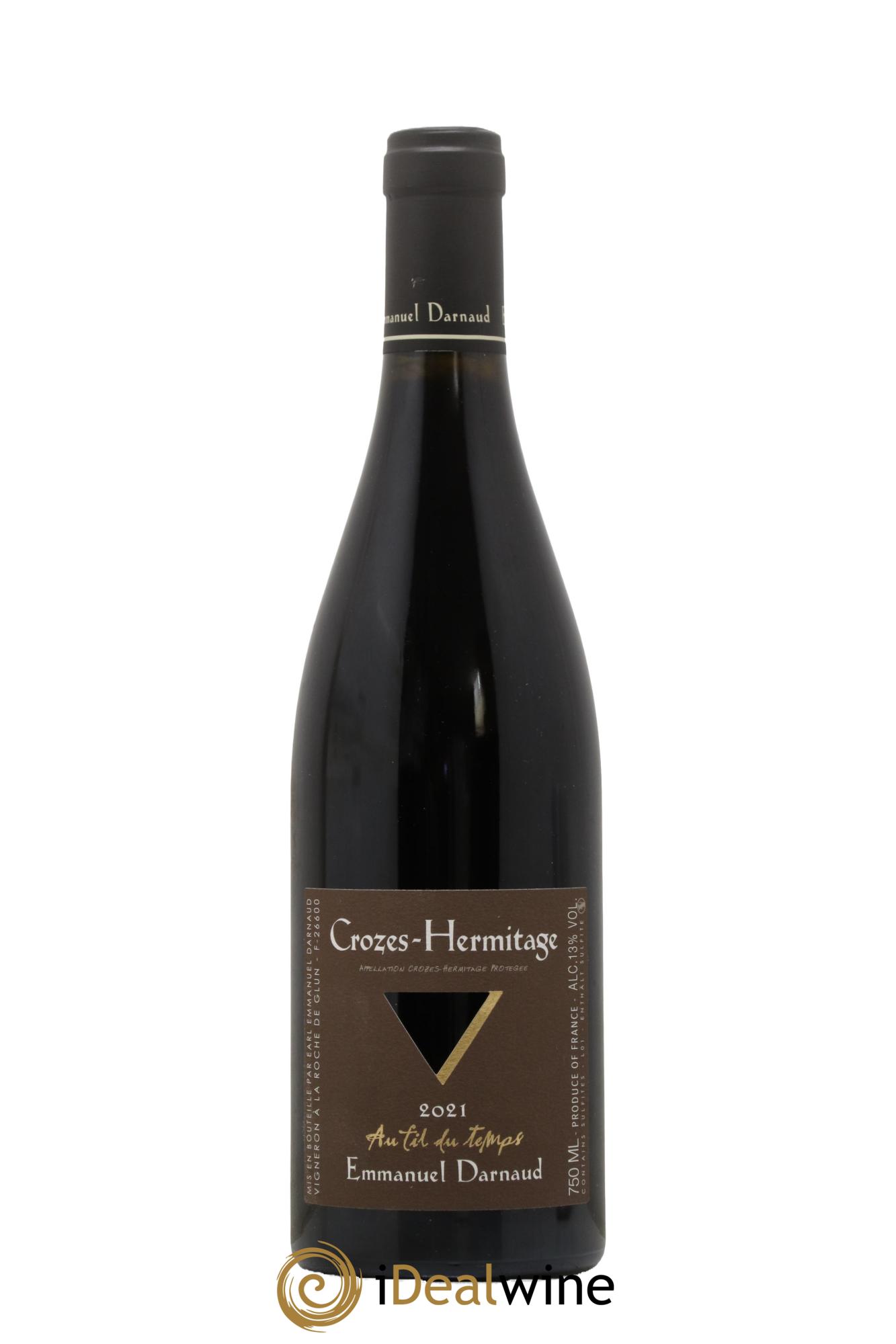 Crozes-Hermitage Emmanuel Darnaud Au Fil Du Temps 2021 - Posten von 1 Flasche - 0