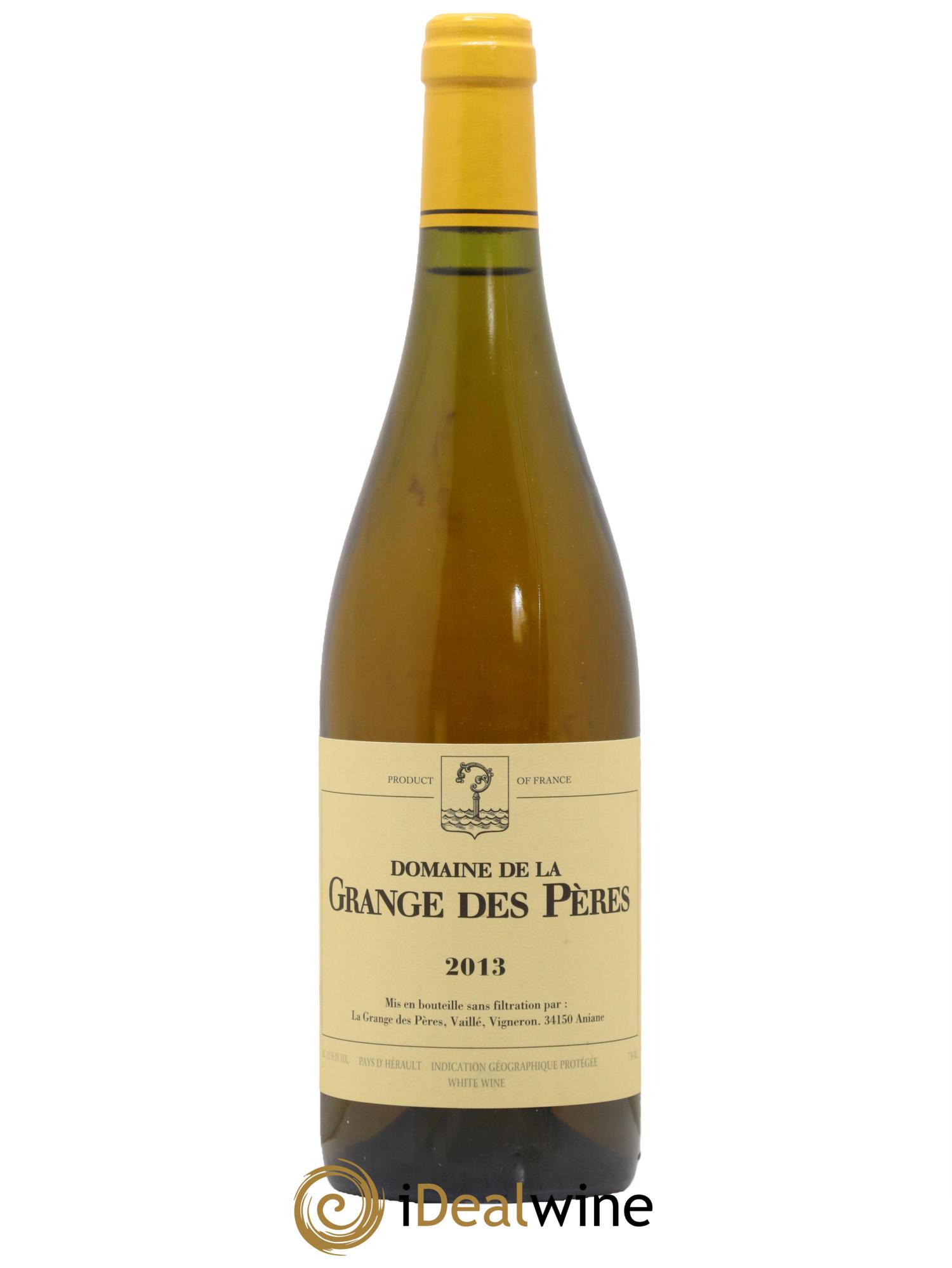 Pays d'Hérault Grange des Pères Laurent Vaillé 2013 - Lot de 1 bouteille - 0