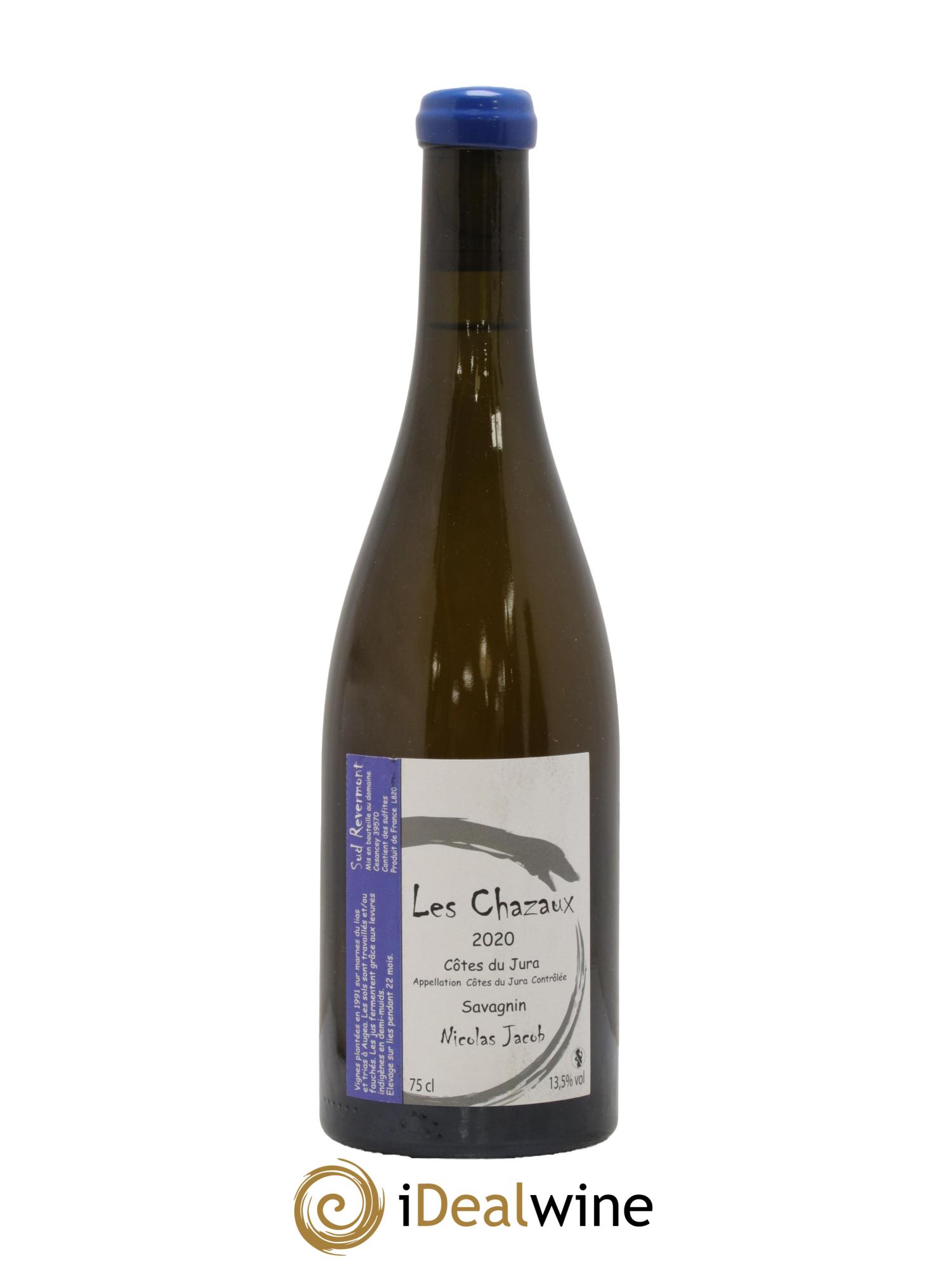Côtes du Jura Savagnin Les Chazaux Nicolas Jacob 2020 - Lot de 1 bouteille - 0