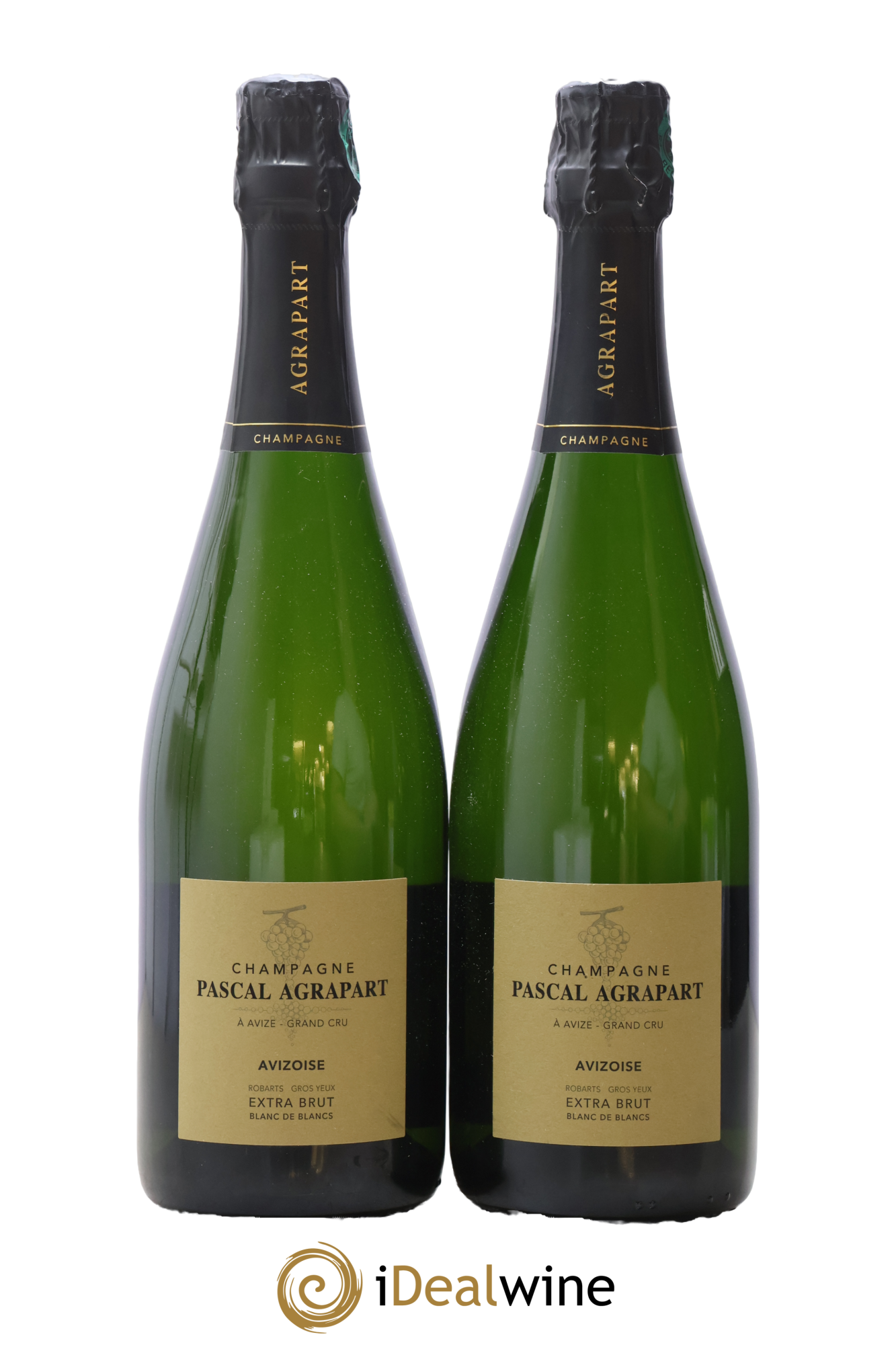 Avizoise Blanc de Blancs Extra-Brut Agrapart & Fils 2016 - Lot de 2 bouteilles - 0