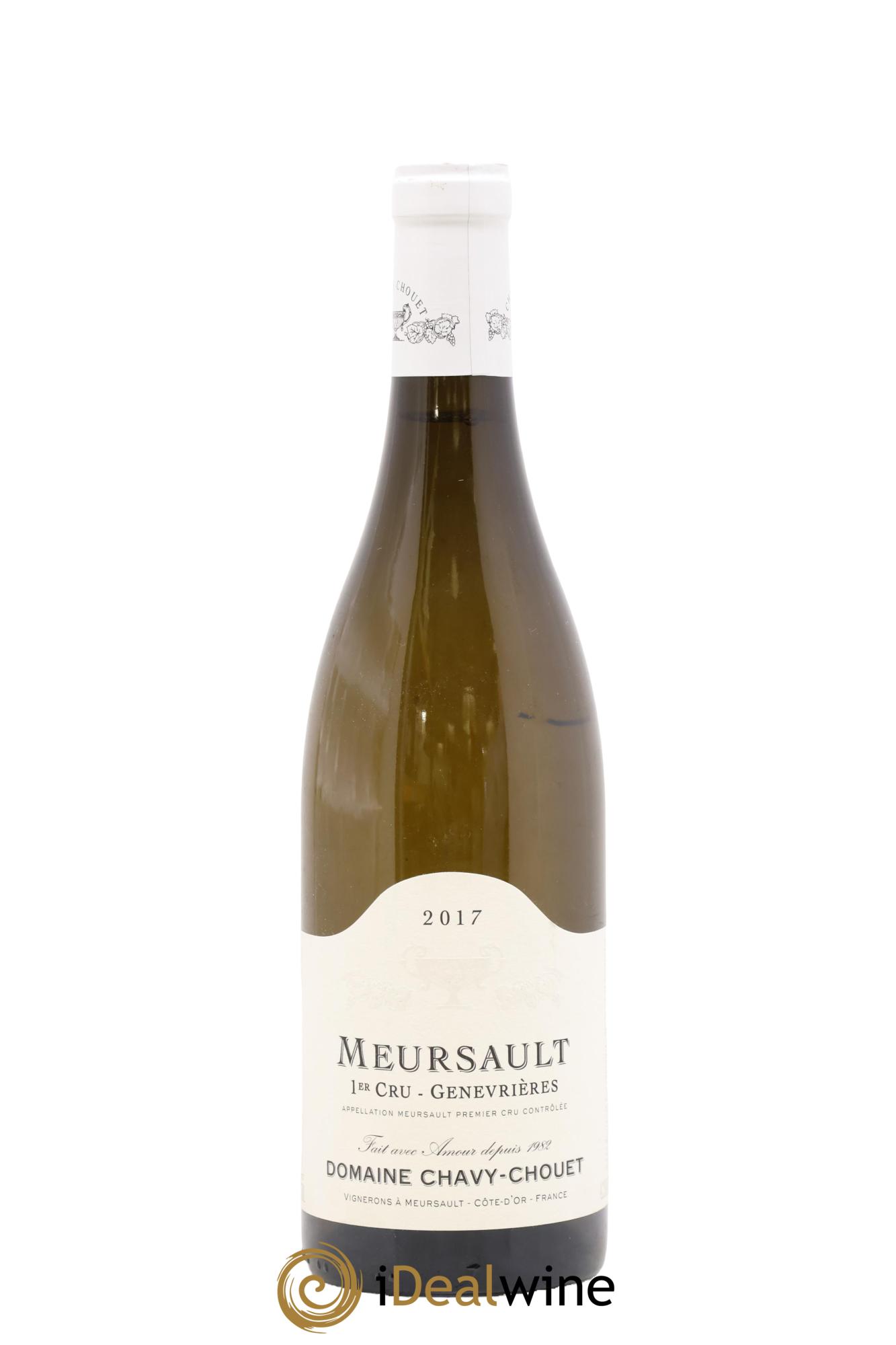 Meursault 1er Cru Les Genevrières Chavy-Chouet 2017 - Lot de 1 bouteille - 0