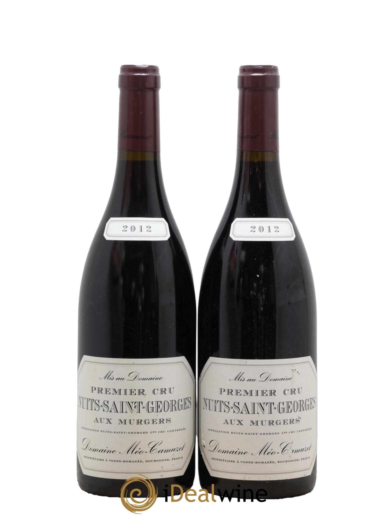 Nuits-Saint-Georges 1er Cru Aux Murgers Méo-Camuzet (Domaine) 2012 - Posten von 2 Flaschen - 0