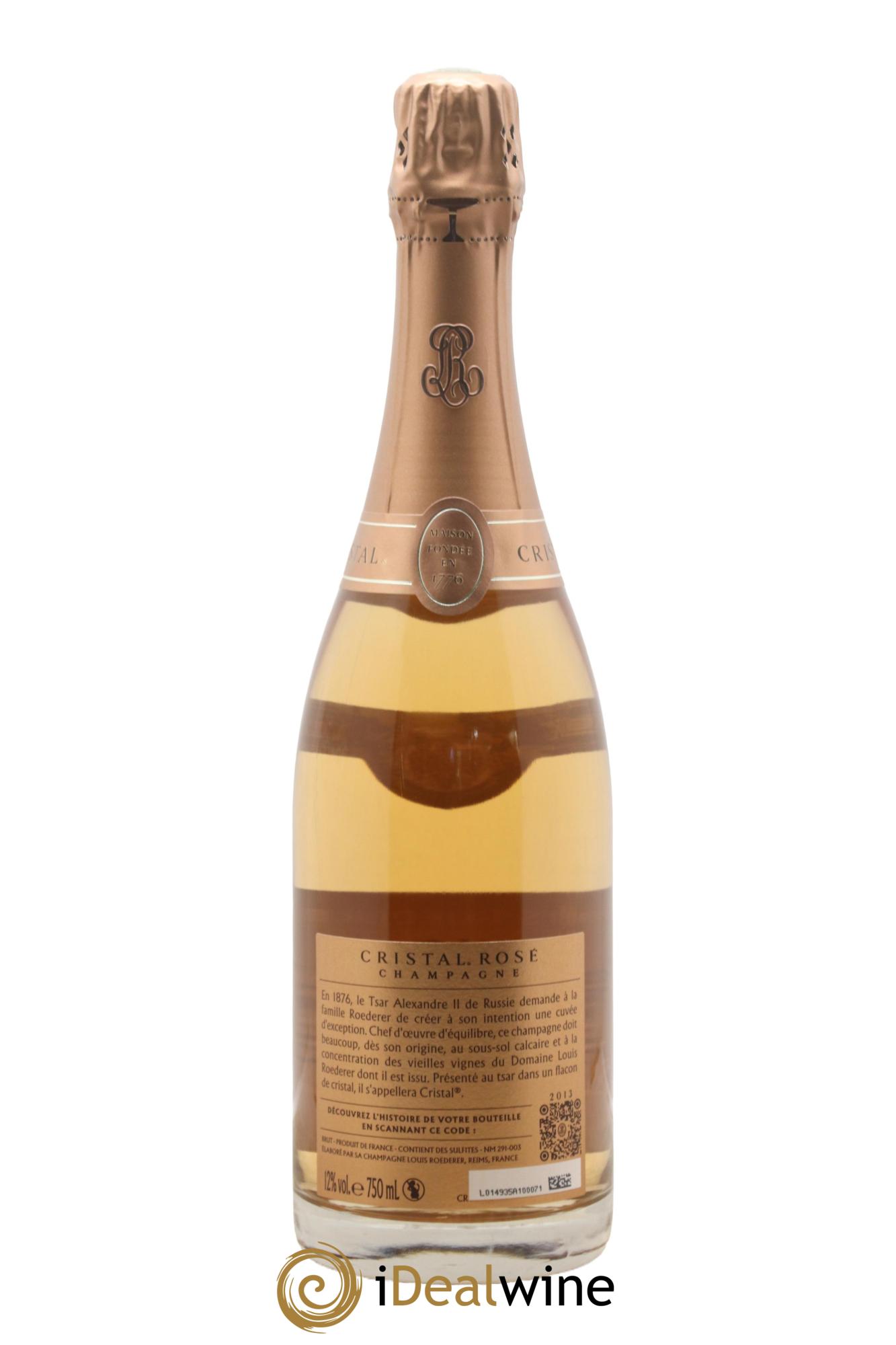 Cristal Louis Roederer 2013 - Lot of 1 bottle - 1