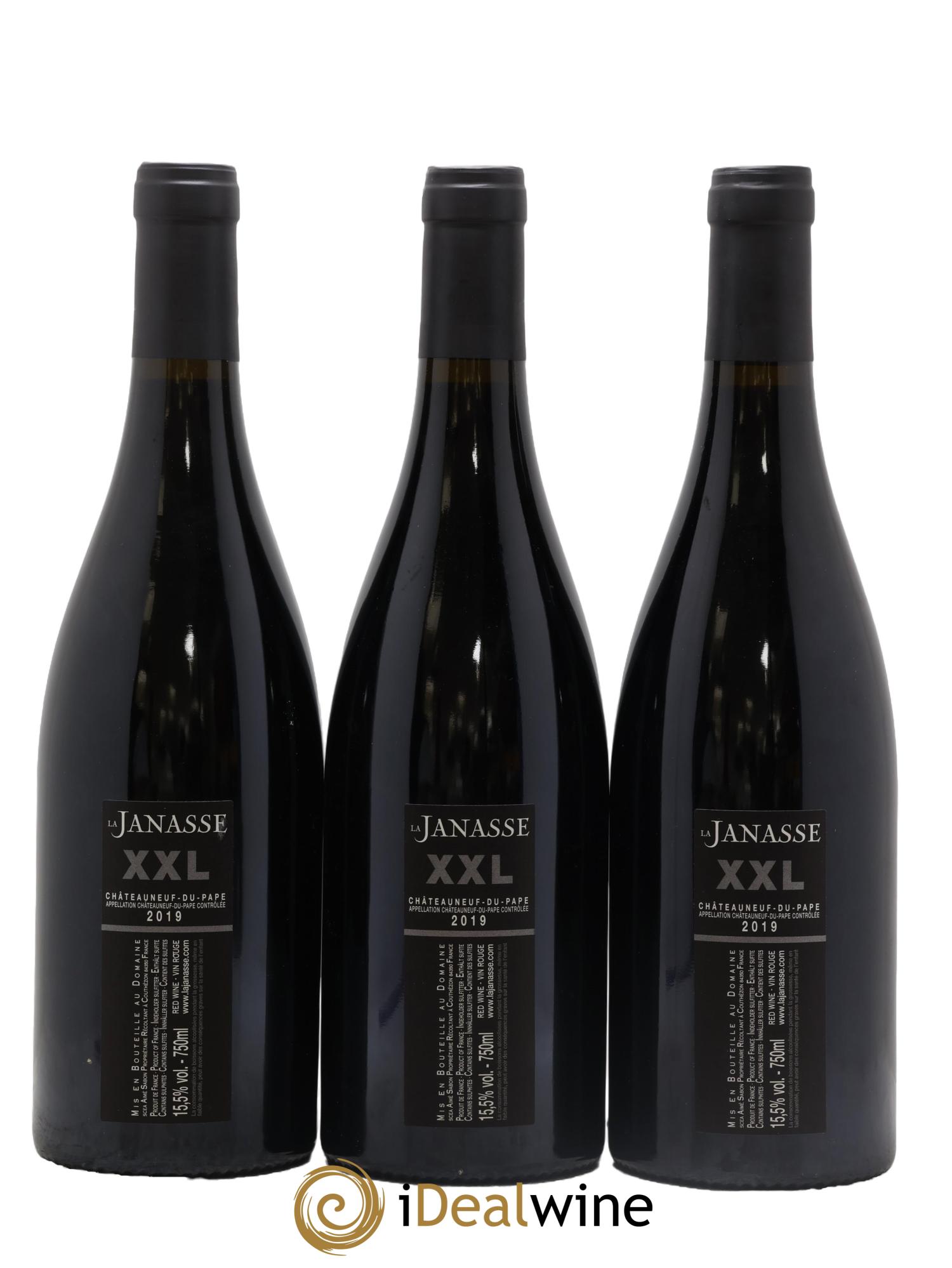 Châteauneuf-du-Pape Cuvée XXL La Janasse (Domaine de) 2019 - Lotto di 3 bottiglie - 1