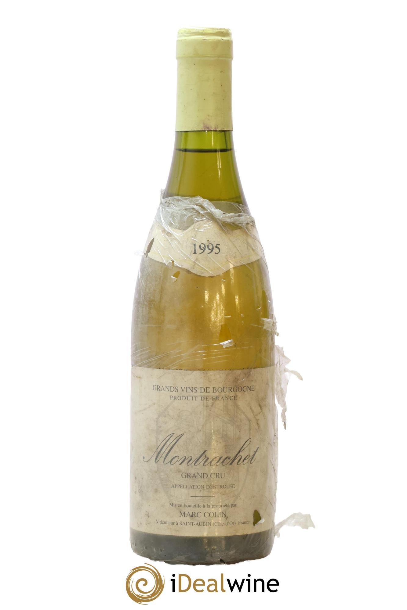Montrachet Grand Cru Marc Colin & Fils 1995 - Lot de 1 bouteille - 0