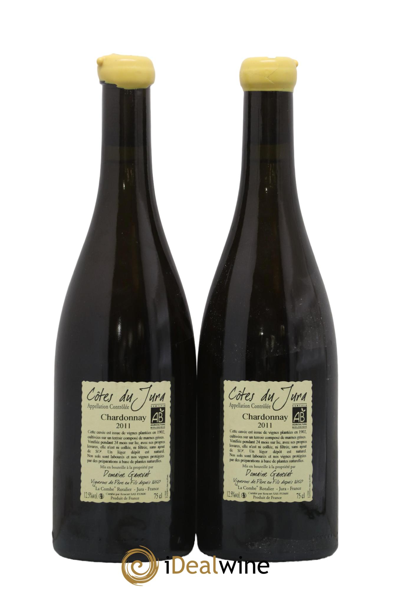 Côtes du Jura Les Chalasses Vieilles Vignes Jean-François Ganevat (Domaine) 2011 - Lotto di 2 bottiglie - 1