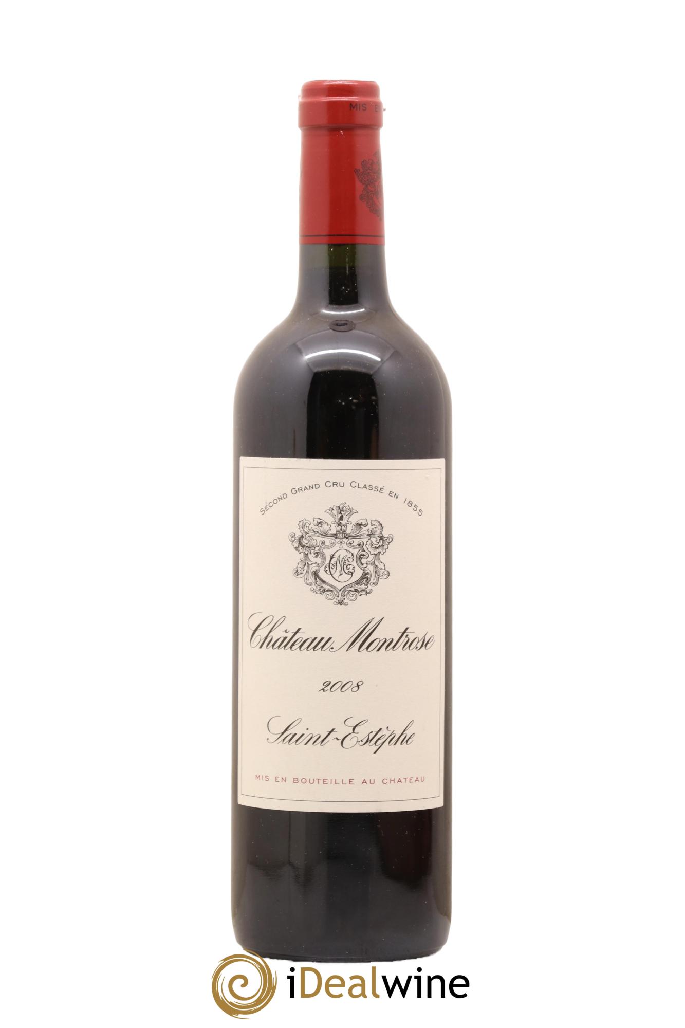 Château Montrose 2ème Grand Cru Classé 2008 - Lot de 1 bouteille - 0