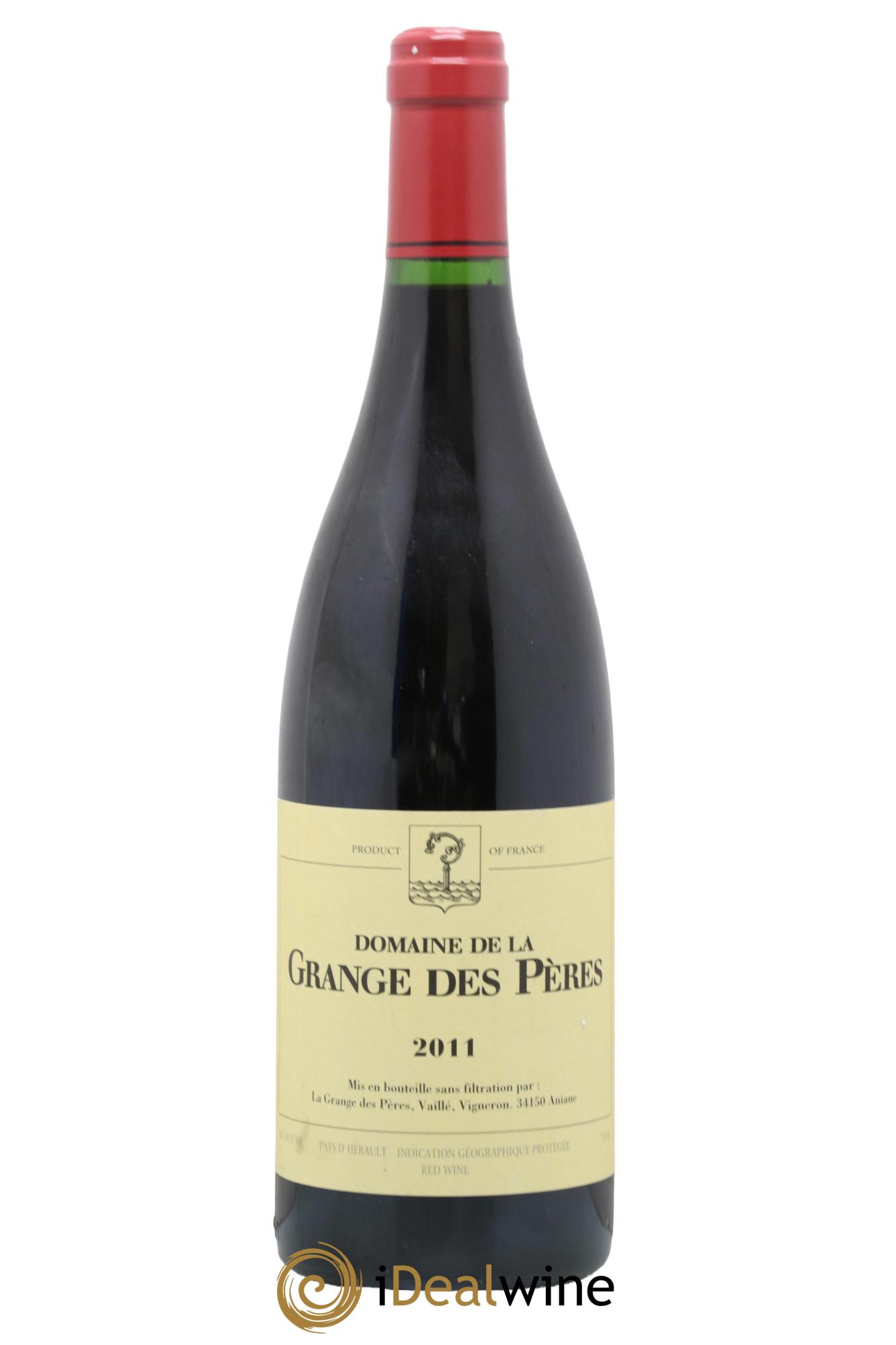 Pays d'Hérault Grange des Pères Laurent Vaillé 2011 - Lot de 1 bouteille - 0