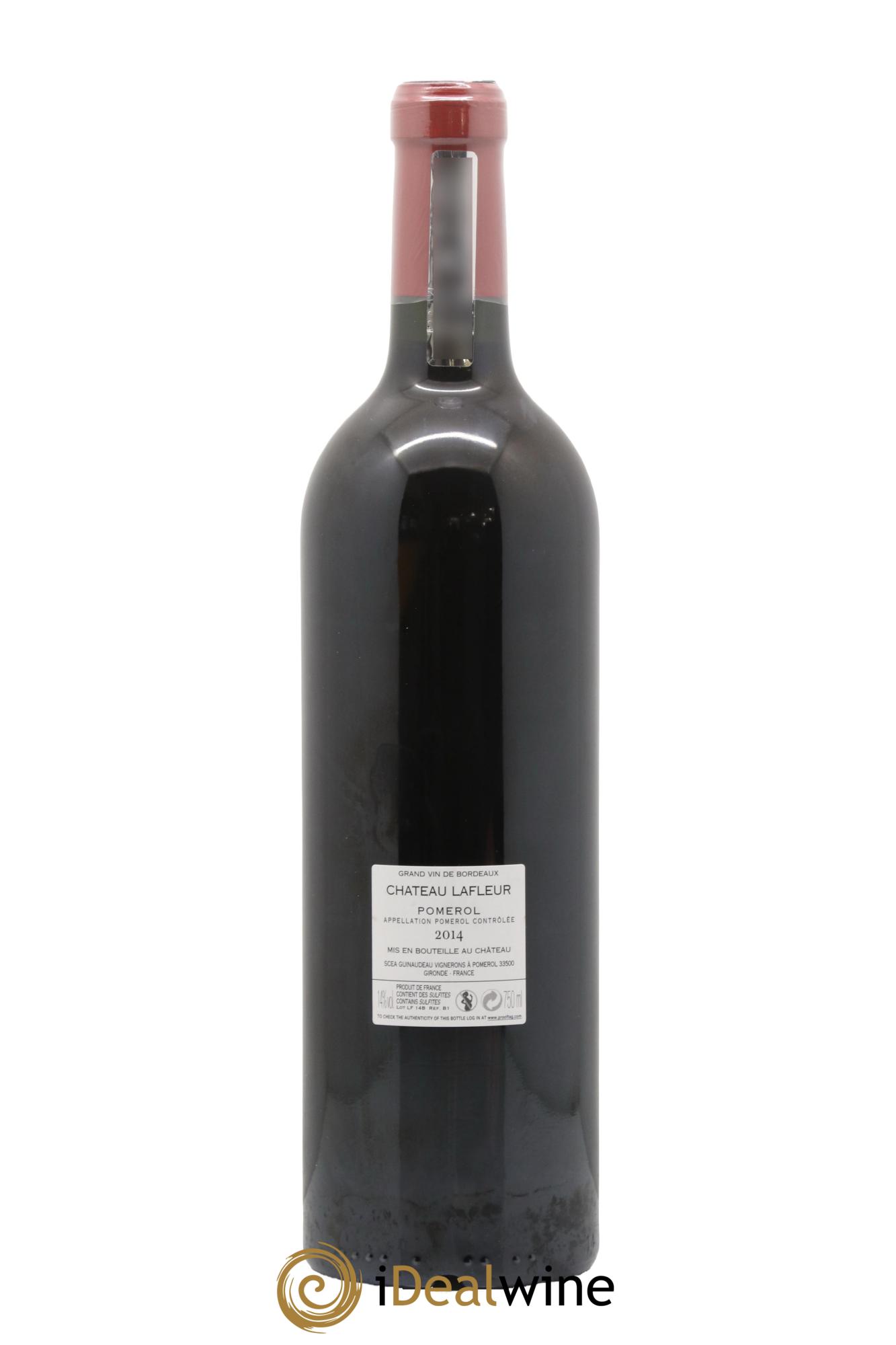 Château Lafleur 2014 - Lot de 1 bouteille - 1