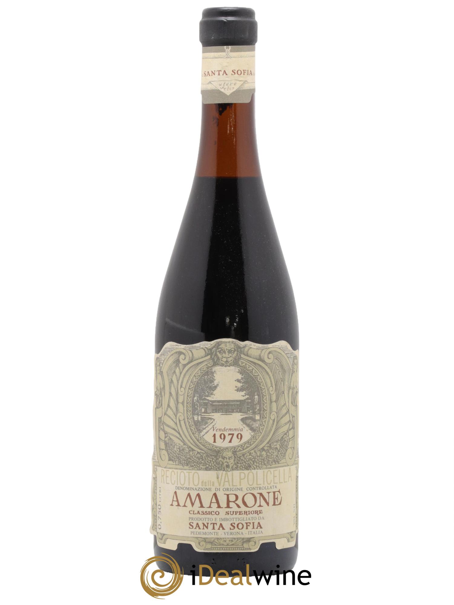 Amarone della Valpolicella DOC Santa Sofia 1979 - Lot de 1 bouteille - 0