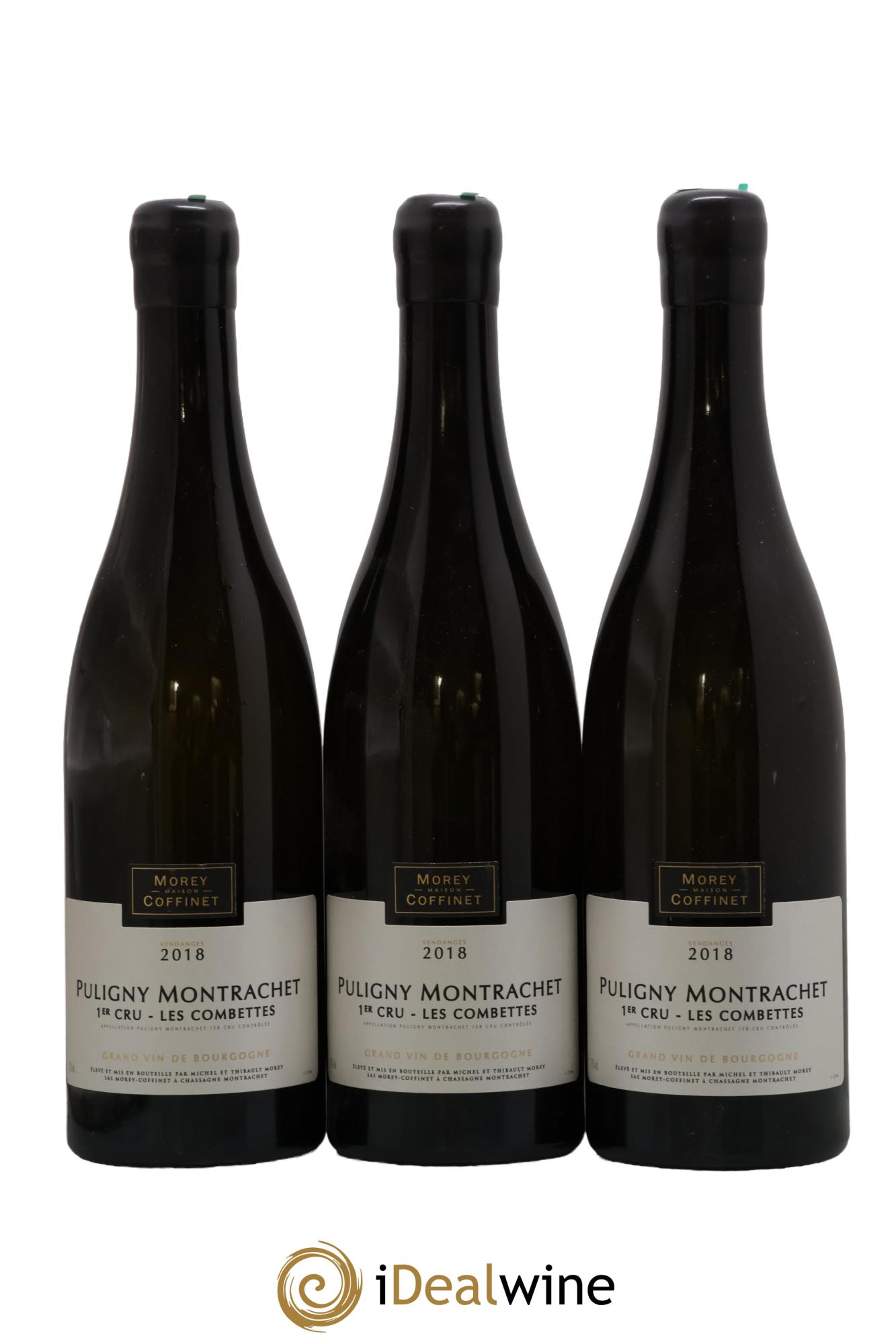 Puligny-Montrachet 1er Cru Les Combettes Morey-Coffinet (Domaine) 2018 - Lot de 3 bouteilles - 0