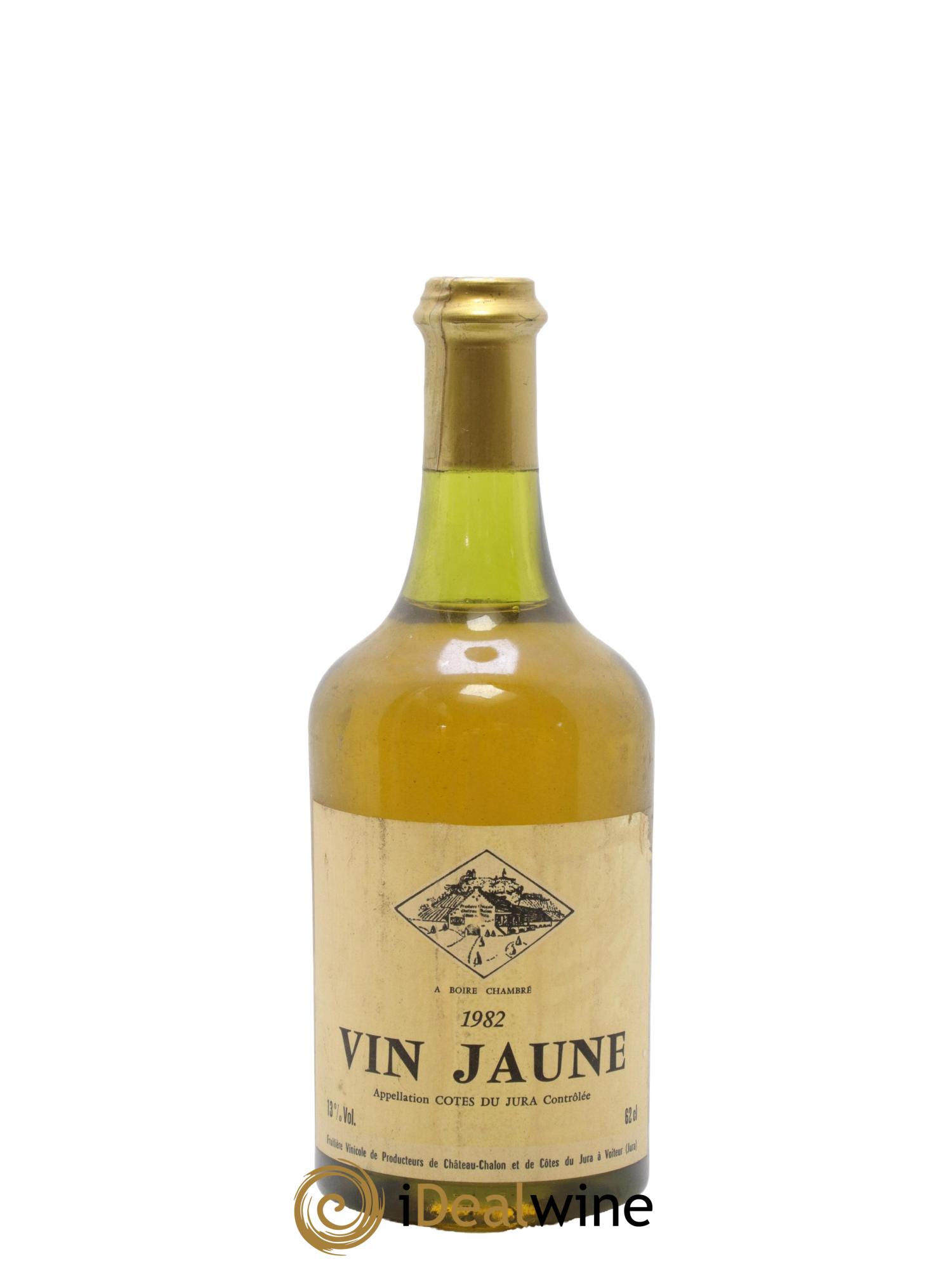 Côtes du Jura Vin Jaune Fruitière Vinicole d'Arbois 1982 - Lot de 1 bouteille - 0