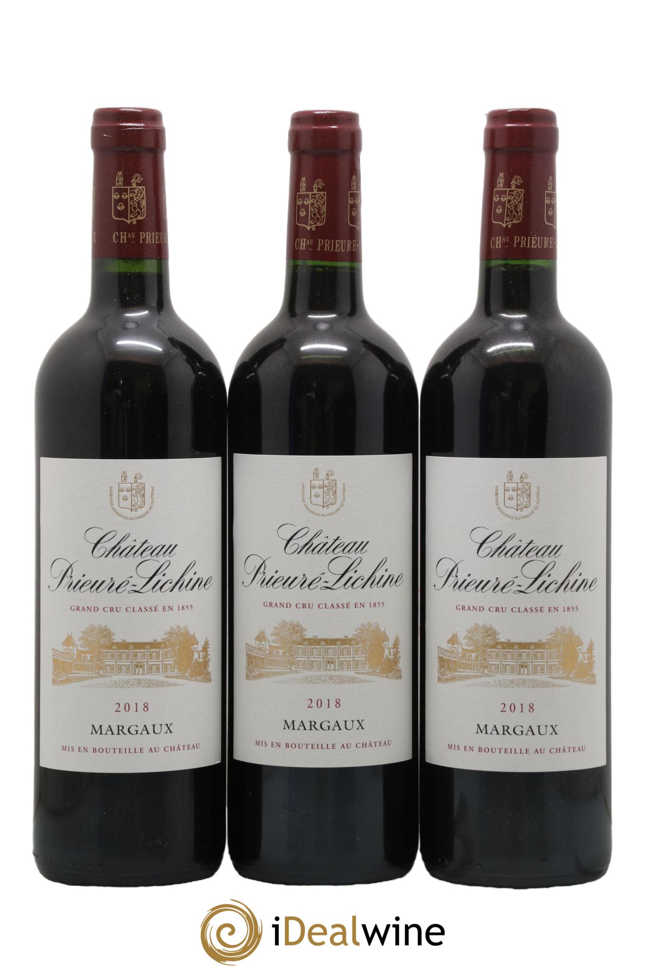 Château Prieuré Lichine 4ème Grand Cru Classé  2018 - Lot of 6 bottles - 1