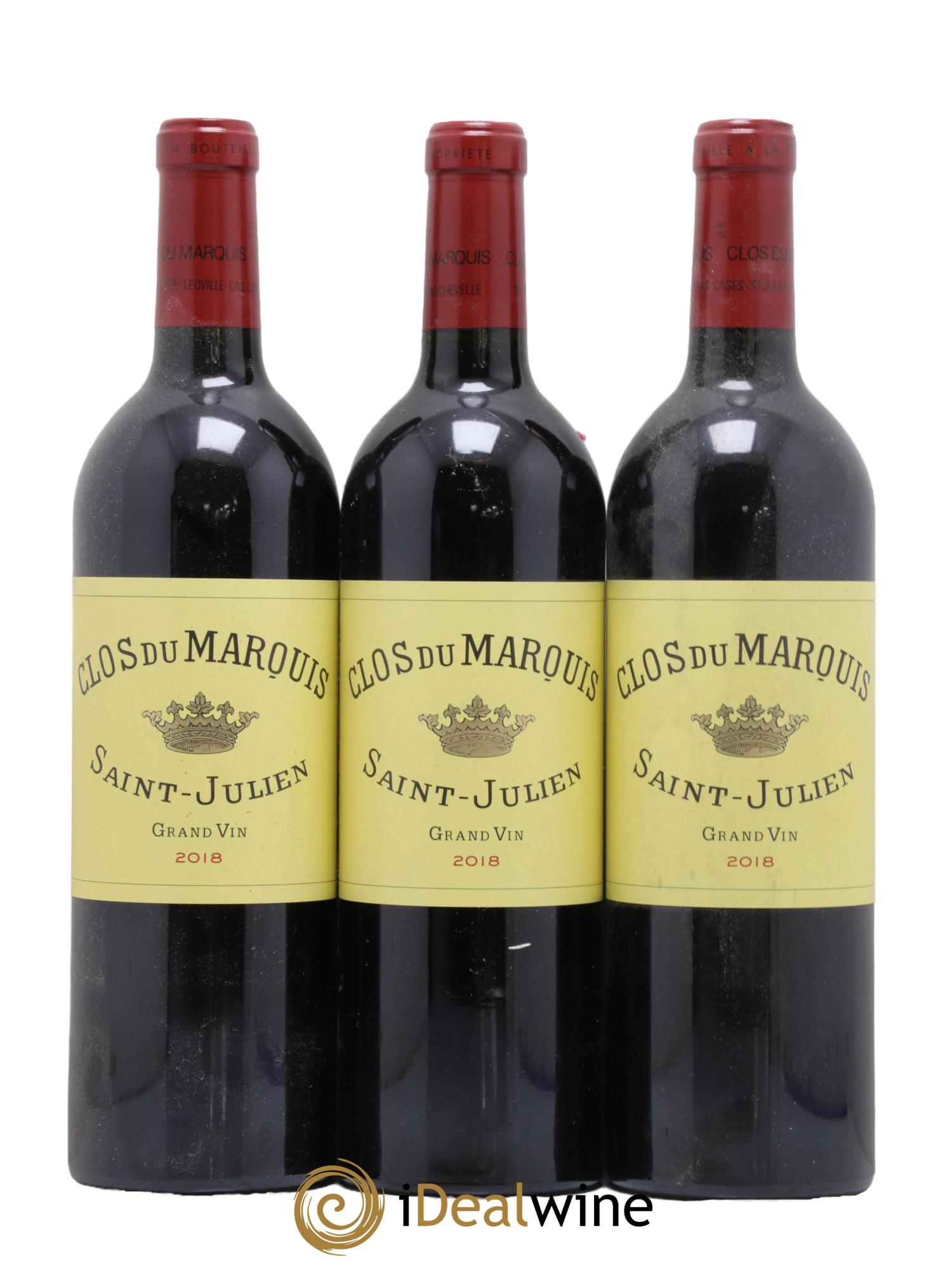 Clos du Marquis 2018 - Lot de 6 bouteilles - 1
