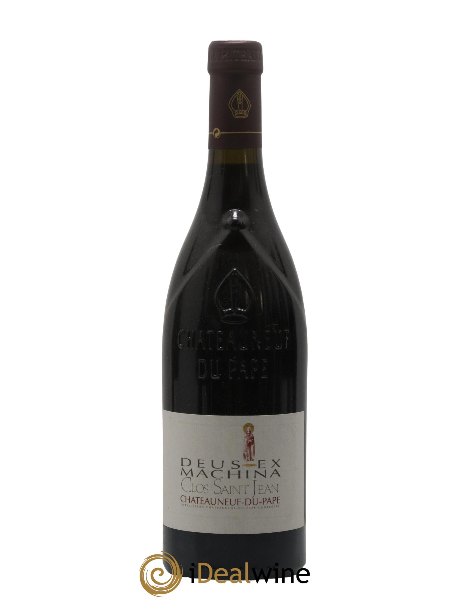 Châteauneuf-du-Pape Clos Saint-Jean Deus Ex Machina Pascal et Vincent Maurel 2011 - Lot de 1 bouteille - 0