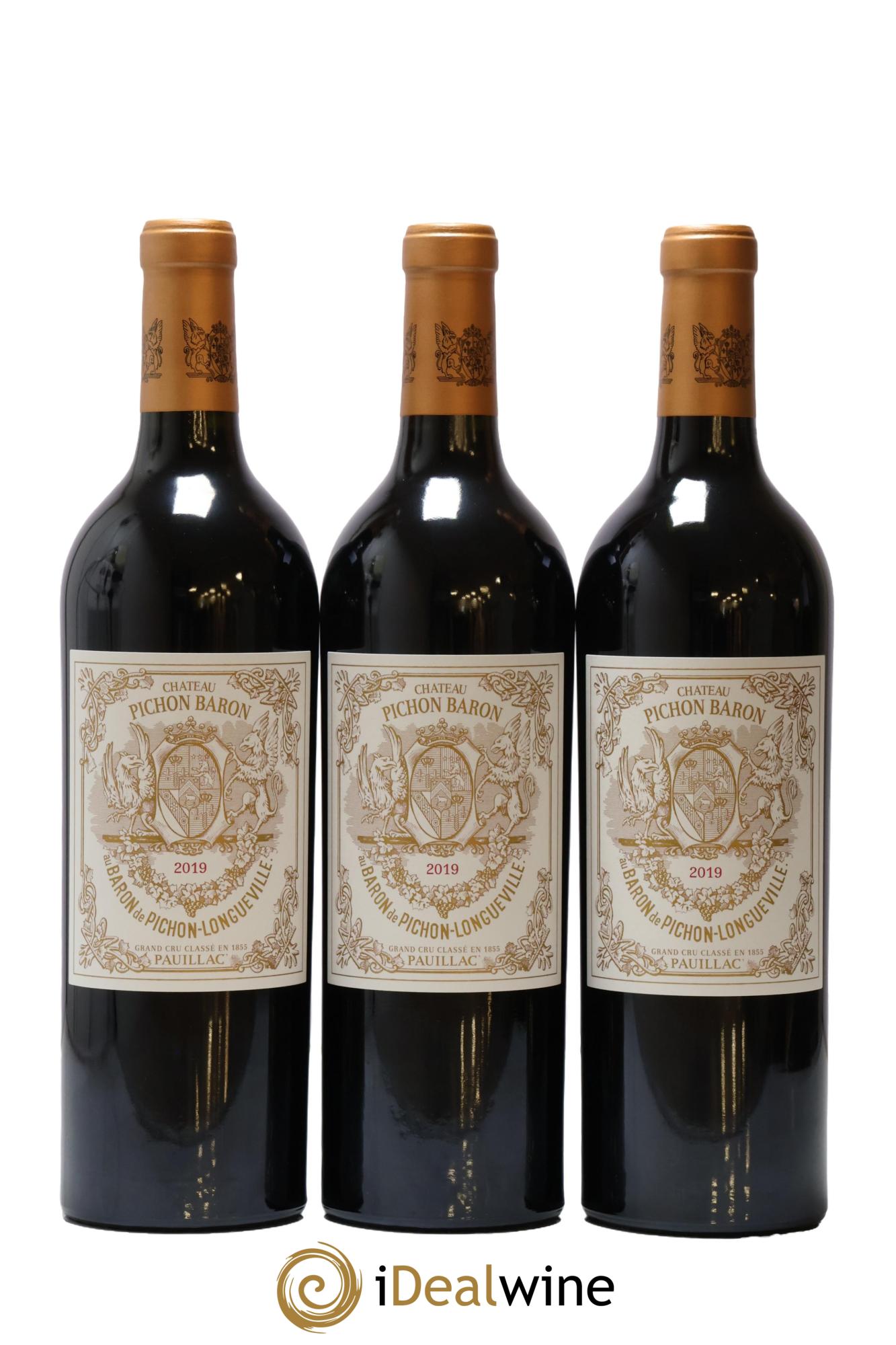 Pichon Longueville Baron 2ème Grand Cru Classé 2019 - Lot of 6 bottles - 1
