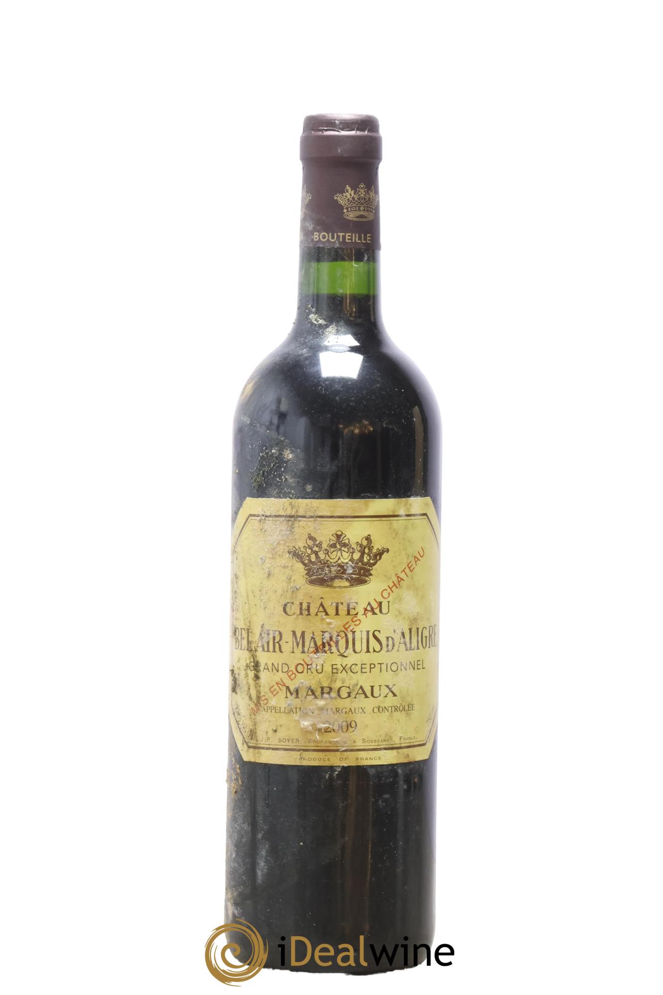 Château Bel Air Marquis d'Aligre 2009 - Posten von 1 Flasche - 0