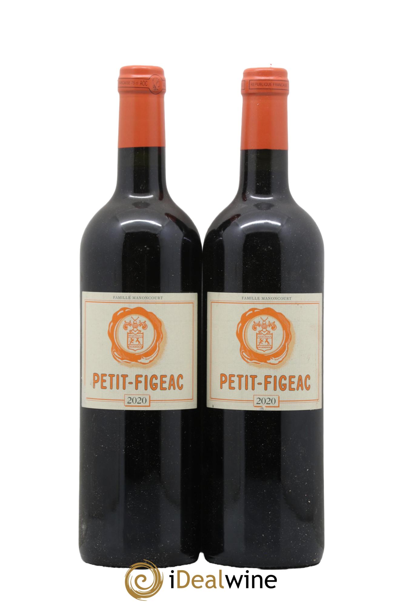 Petit Figeac 2020 - Lotto di 2 bottiglie - 0