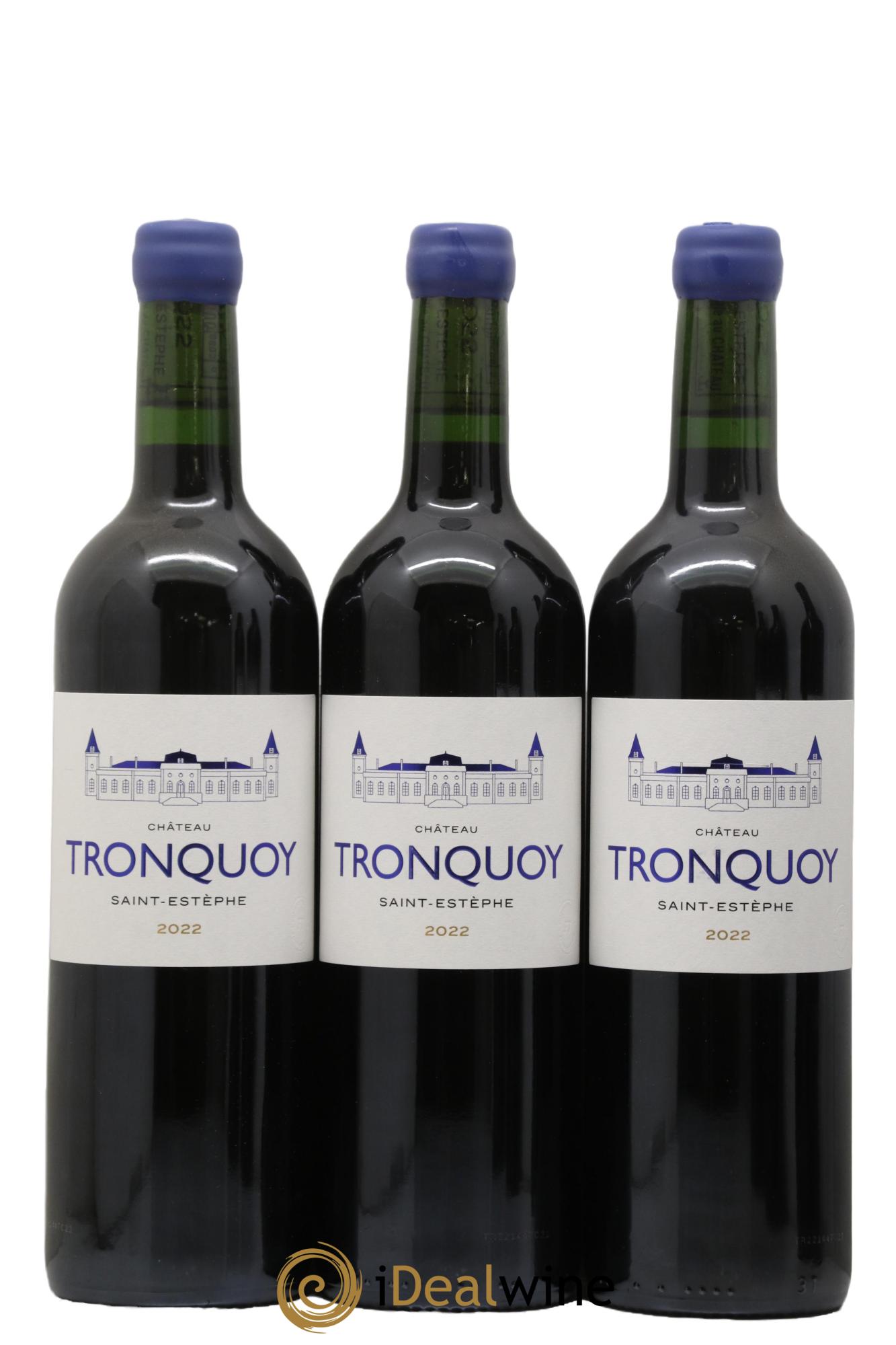 Château Tronquoy Lalande 2022 - Lot de 3 bouteilles - 0