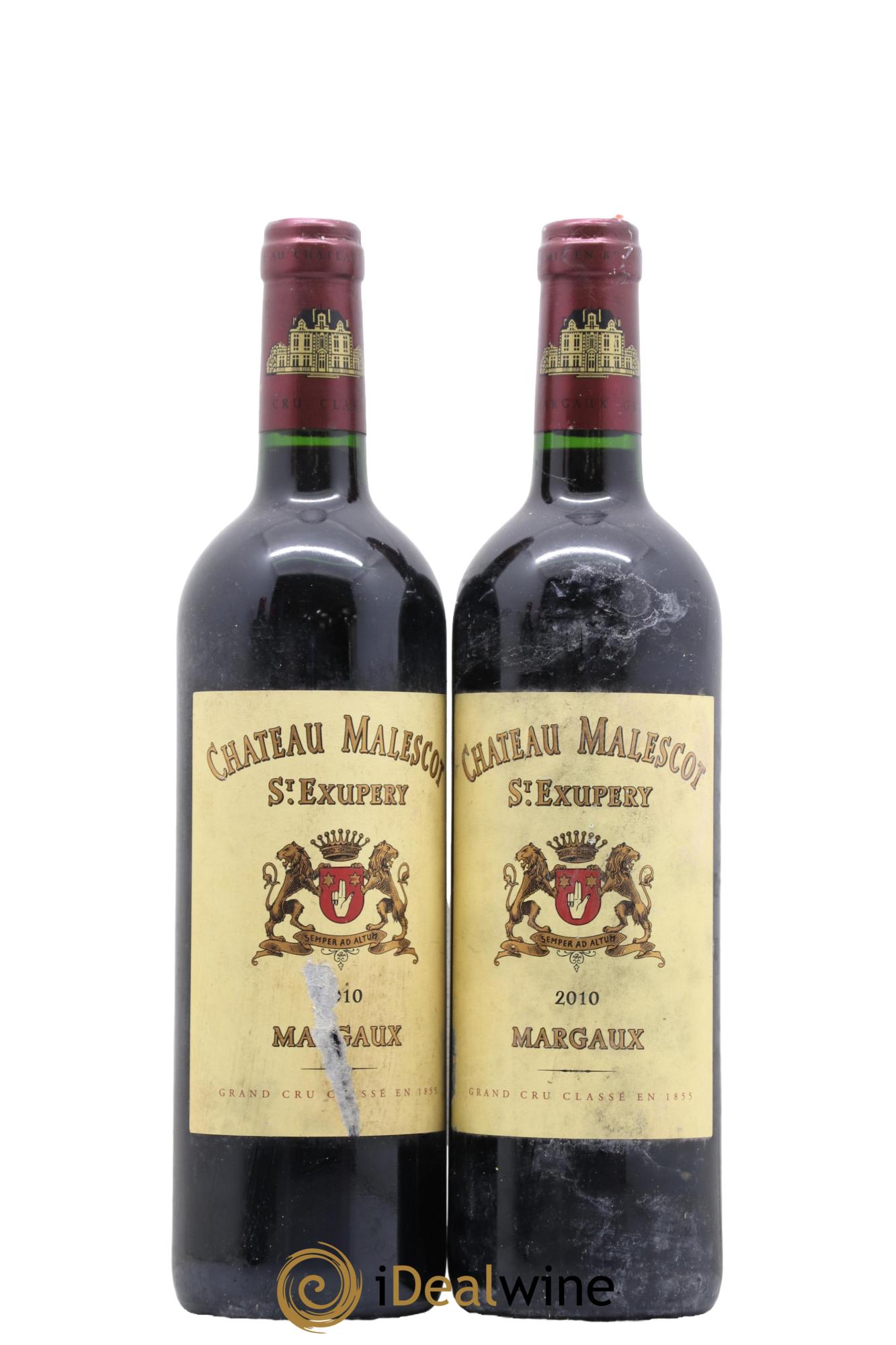 Château Malescot Saint-Exupéry 3ème Grand Cru Classé 2010 - Lot de 2 bouteilles - 0