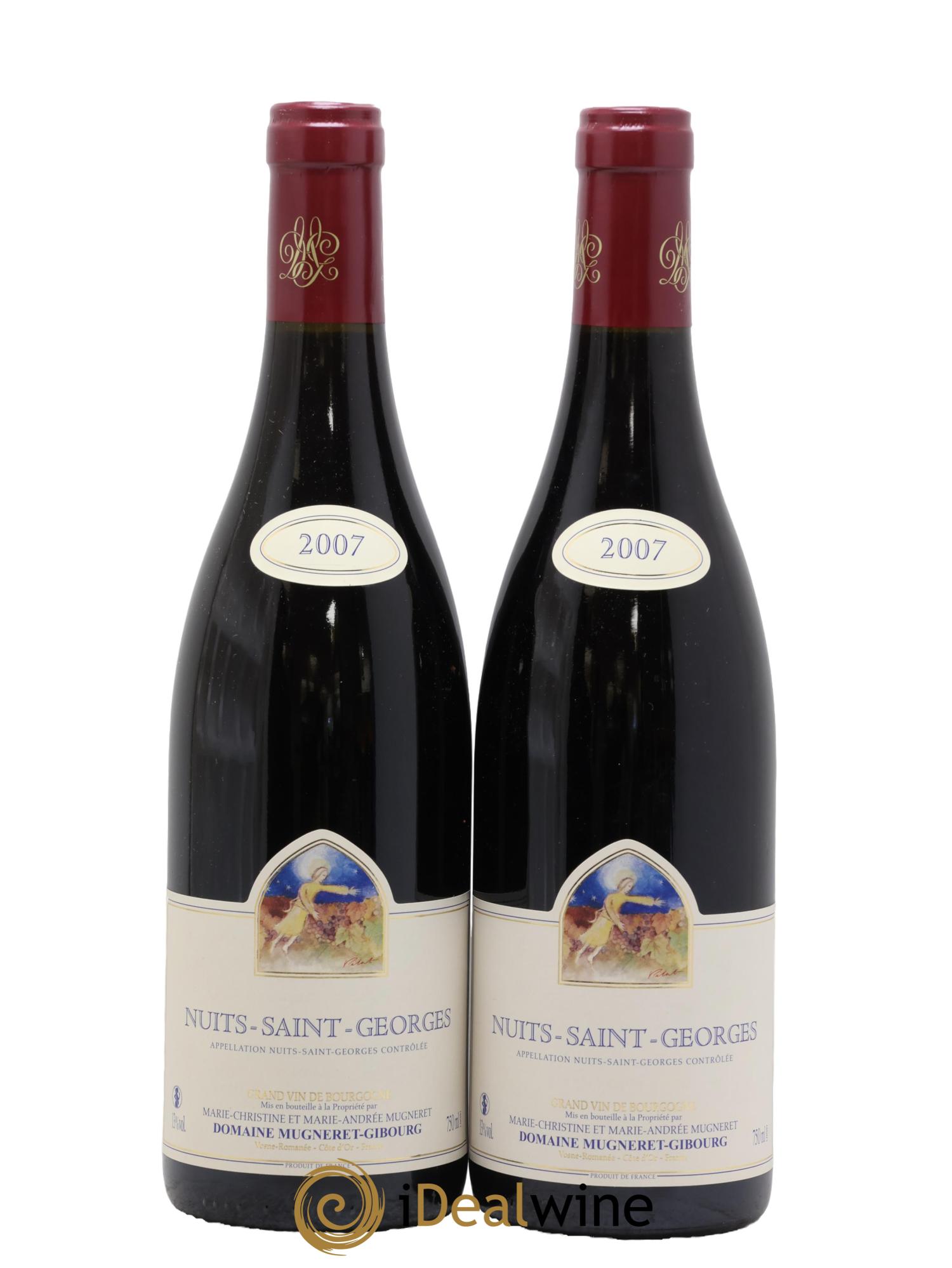 Nuits-Saint-Georges Mugneret-Gibourg (Domaine) 2007 - Lot of 2 bottles - 0