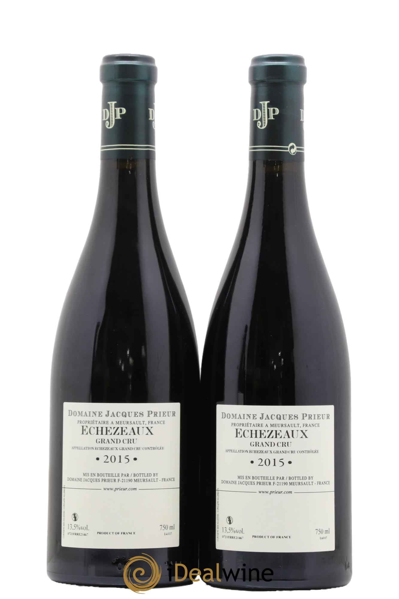 Echezeaux Grand Cru Jacques Prieur (Domaine) 2015 - Lot de 2 bouteilles - 1