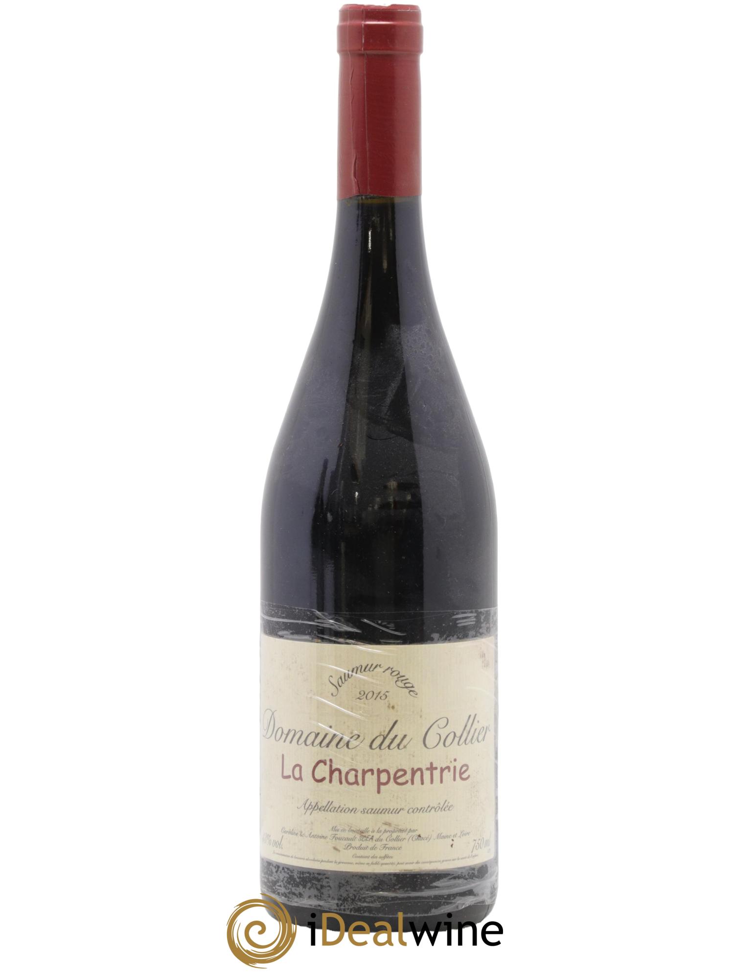 Saumur La Charpentrie Domaine du Collier 2015 - Lot de 1 bouteille - 0