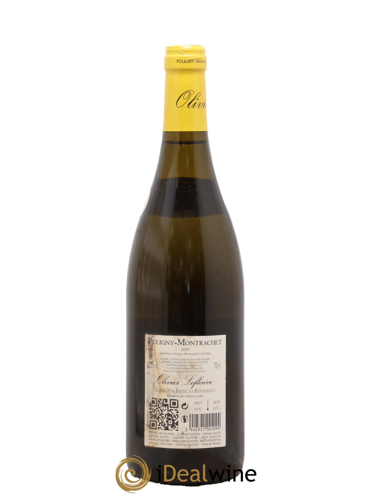 Puligny-Montrachet Olivier Leflaive 2020 - Lot of 1 bottle - 1