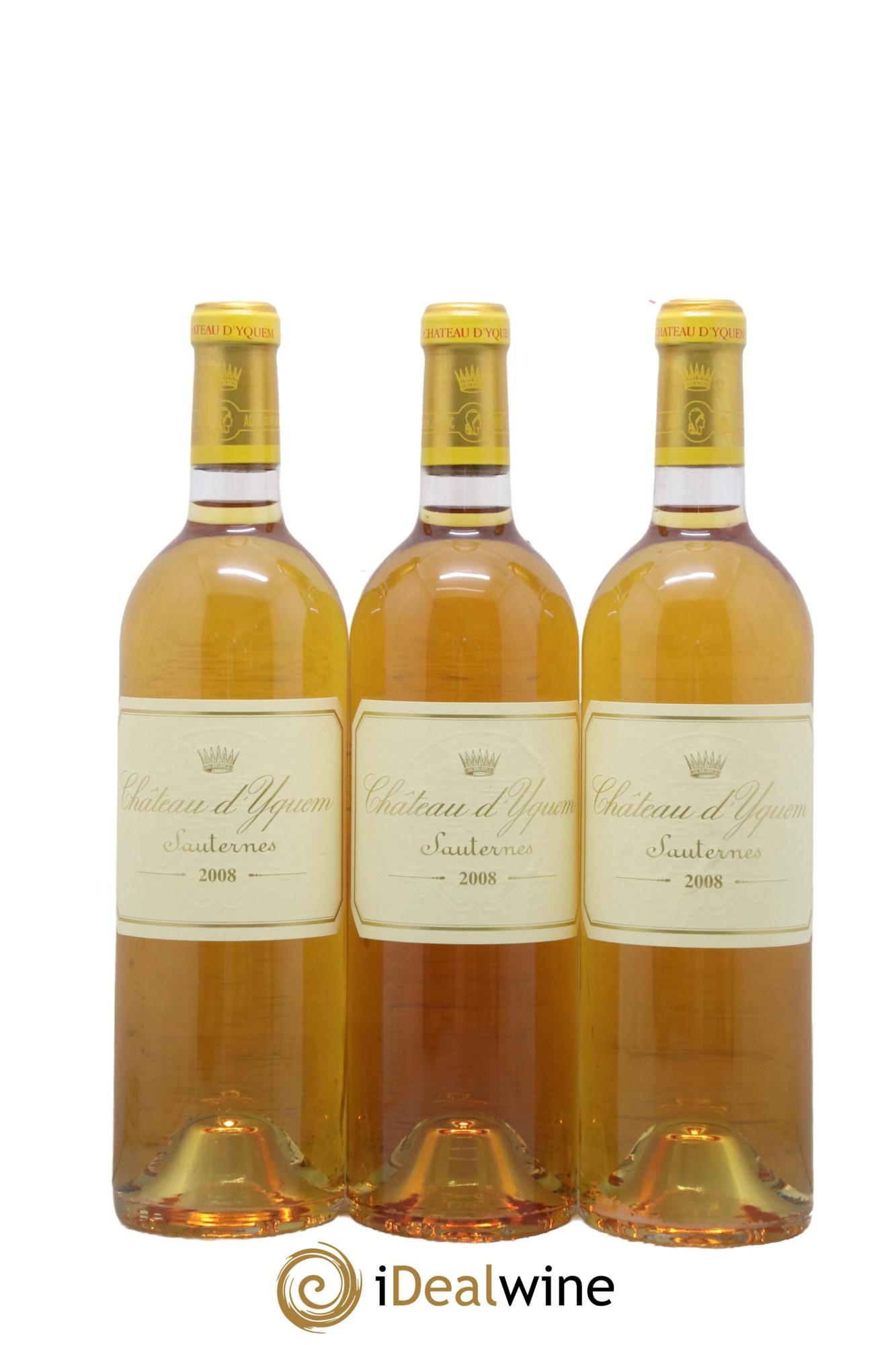 Château d' Yquem 1er Cru Classé Supérieur 2008 - Posten von 6 Flaschen - 3