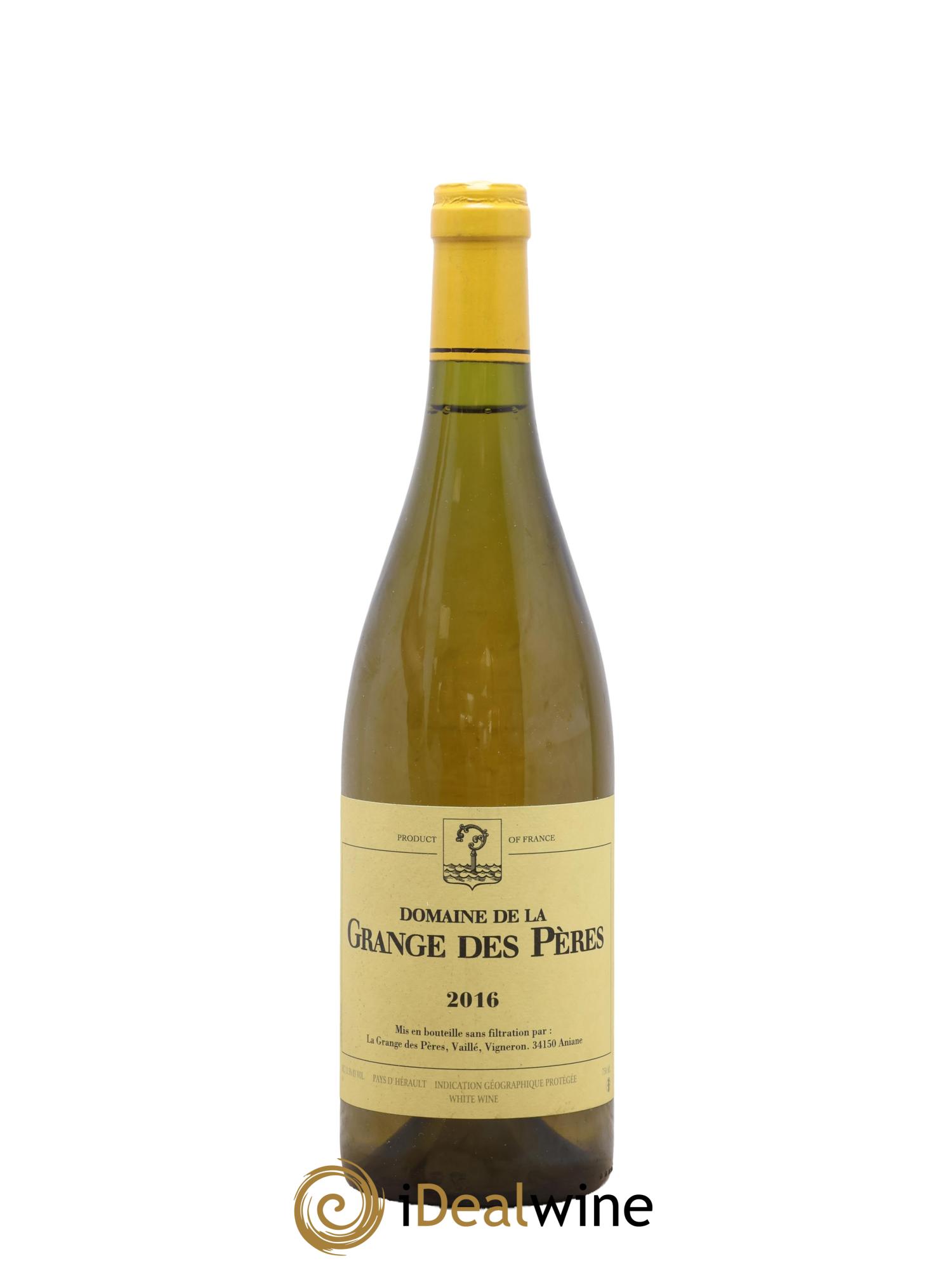 IGP Pays d'Hérault Grange des Pères Laurent Vaillé 2016 - Lot de 1 bouteille - 0