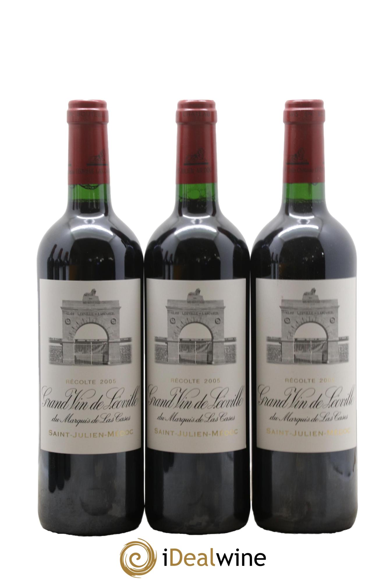 Château Léoville Las Cases 2ème Grand Cru Classé 2005 - Lot de 6 bouteilles - 1