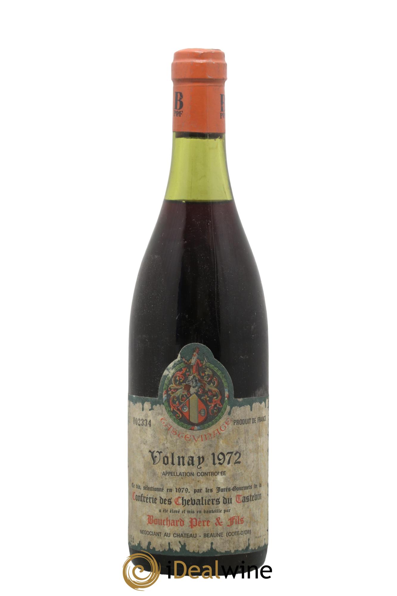 Volnay Tasteviné Maison Bouchard Père et Fils 1972 - Lot de 1 bouteille - 0