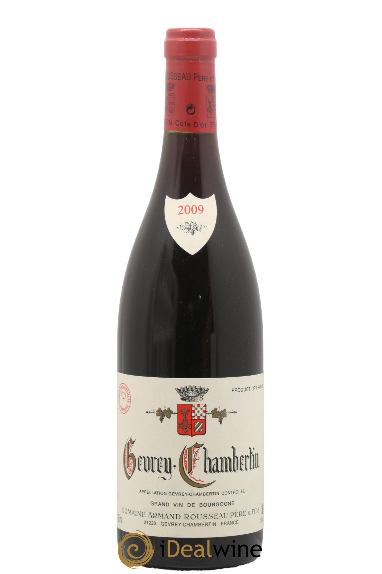Gevrey-Chambertin Armand Rousseau (Domaine) 2009 - Lot de 1 bouteille - 0