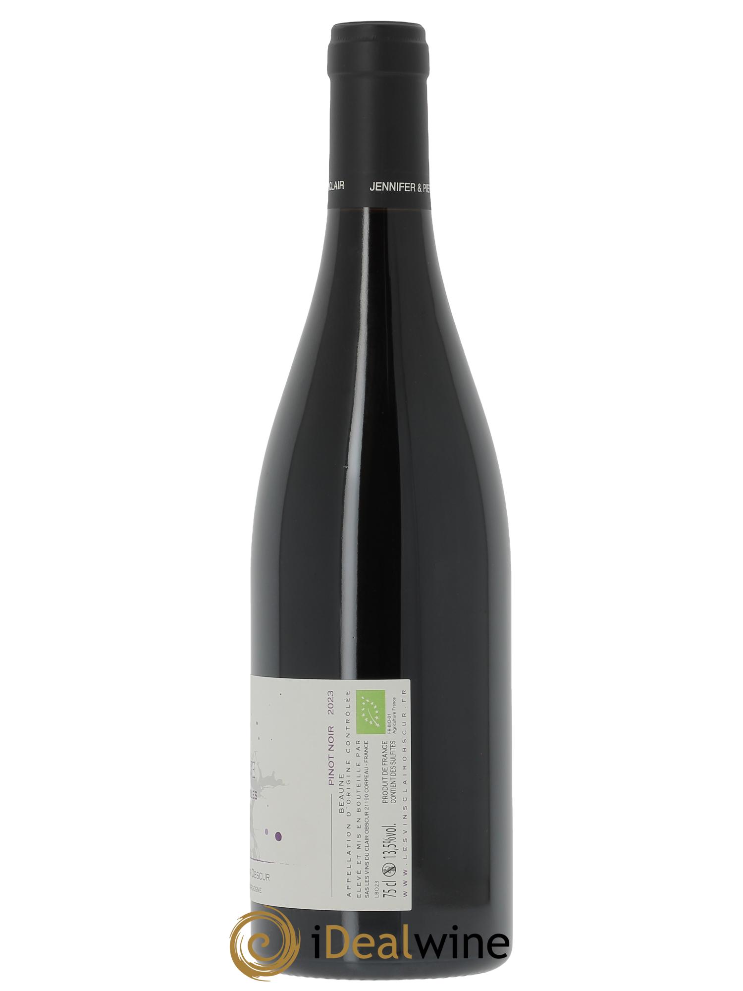 Beaune Les Prévoles Domaine Clair Obscur 2023 - Lot de 1 bouteille - 1