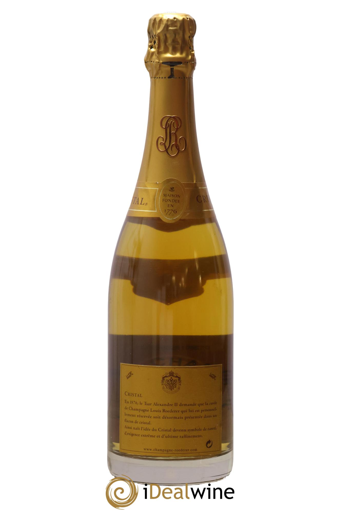 Cristal Louis Roederer 1999 - Lot de 1 bouteille - 1
