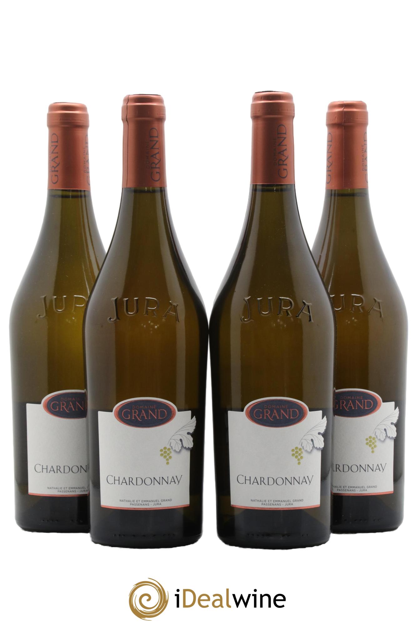 Côtes du Jura Chardonnay Domaine Grand 2017 - Lot de 4 bouteilles - 0