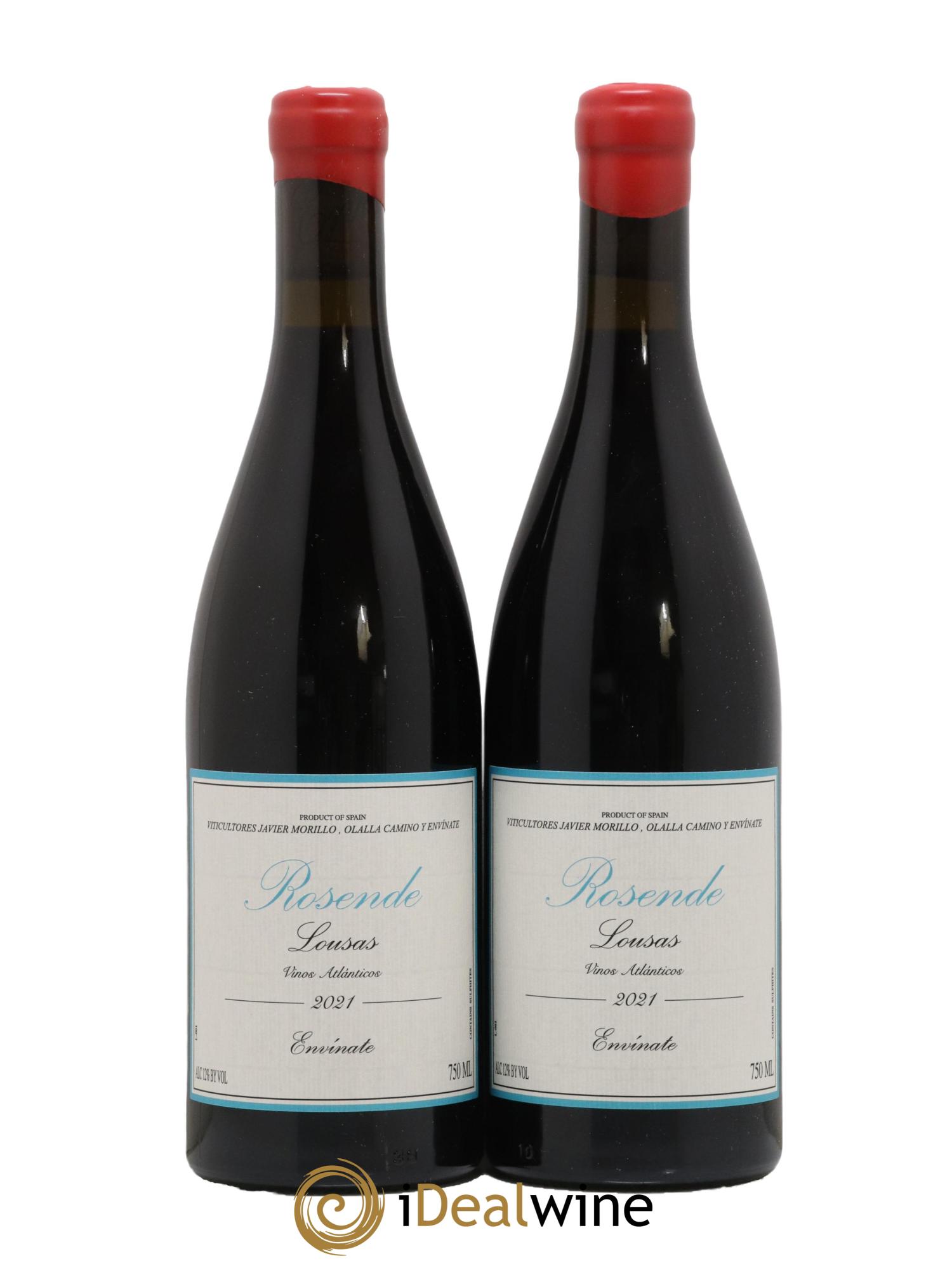 Espagne Ribeira Sacra Rosende Lousas Envinate 2021 - Lot de 2 bouteilles - 0