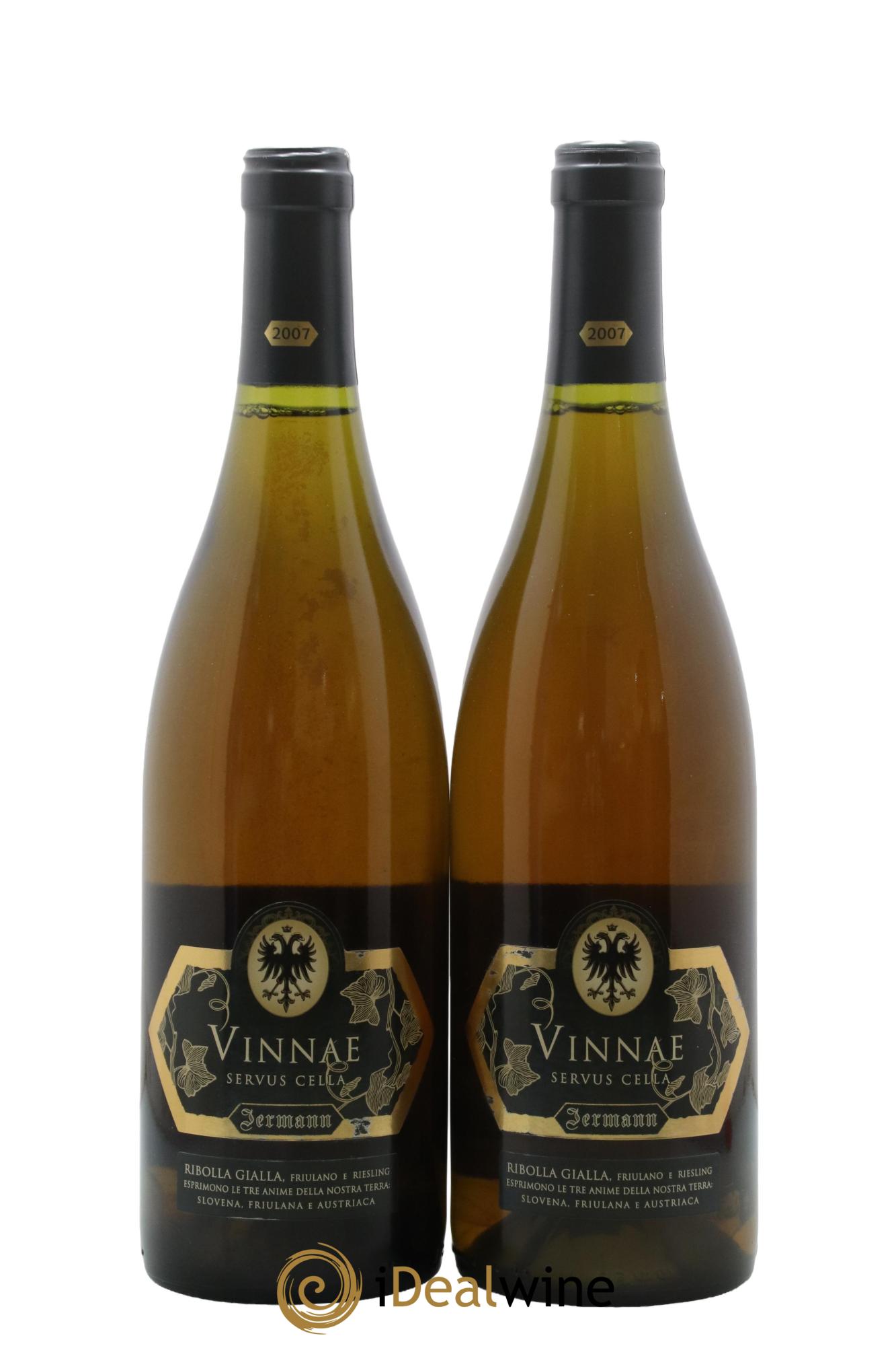 IGT Venezia Giulia Servus Cella Ribolla Gialla Vinnae Domane Jermann 2007 - Lot de 2 bouteilles - 0