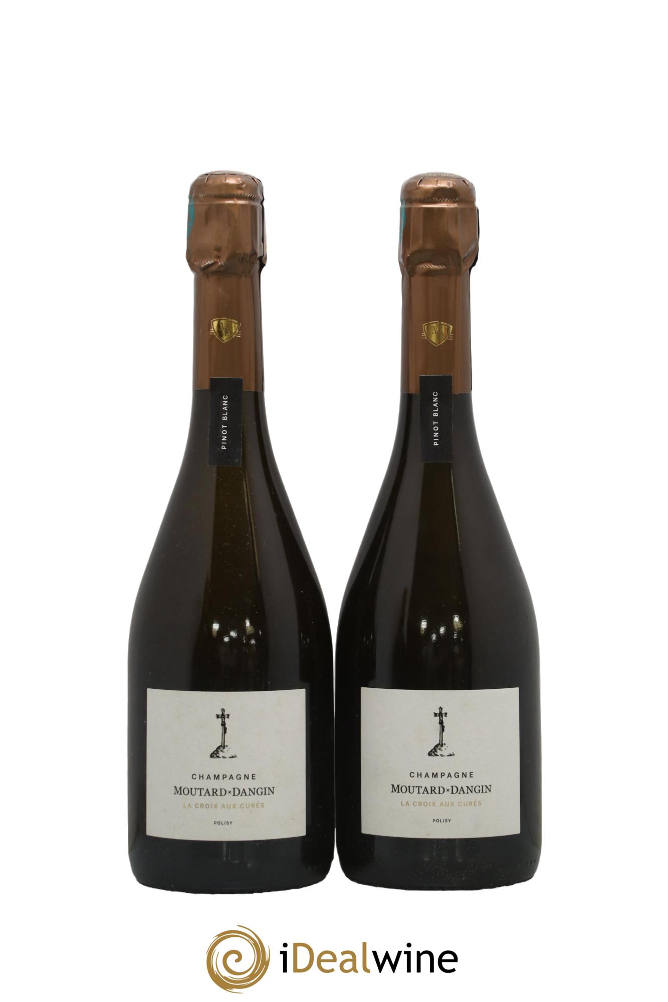 Champagne La Croix Aux Curés Moutard-Dangin - Lot de 2 bouteilles - 0