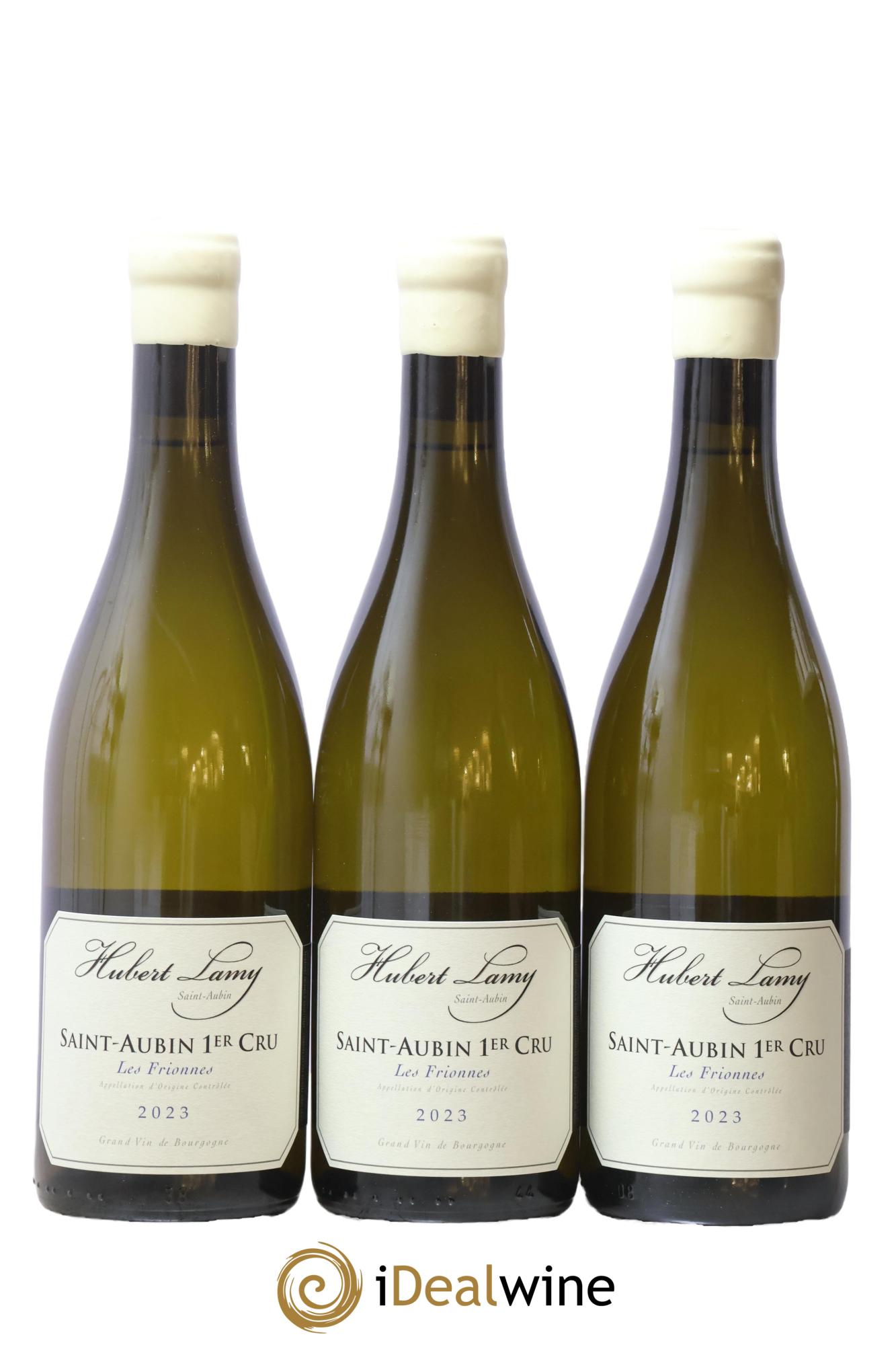 Saint-Aubin 1er Cru Les Frionnes Hubert Lamy 2023 - Lot de 3 bouteilles - 0