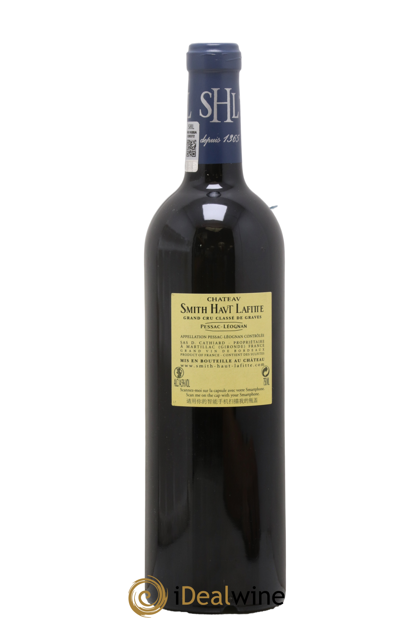 Château Smith Haut Lafitte Cru Classé de Graves 2009 - Lot of 1 bottle - 1