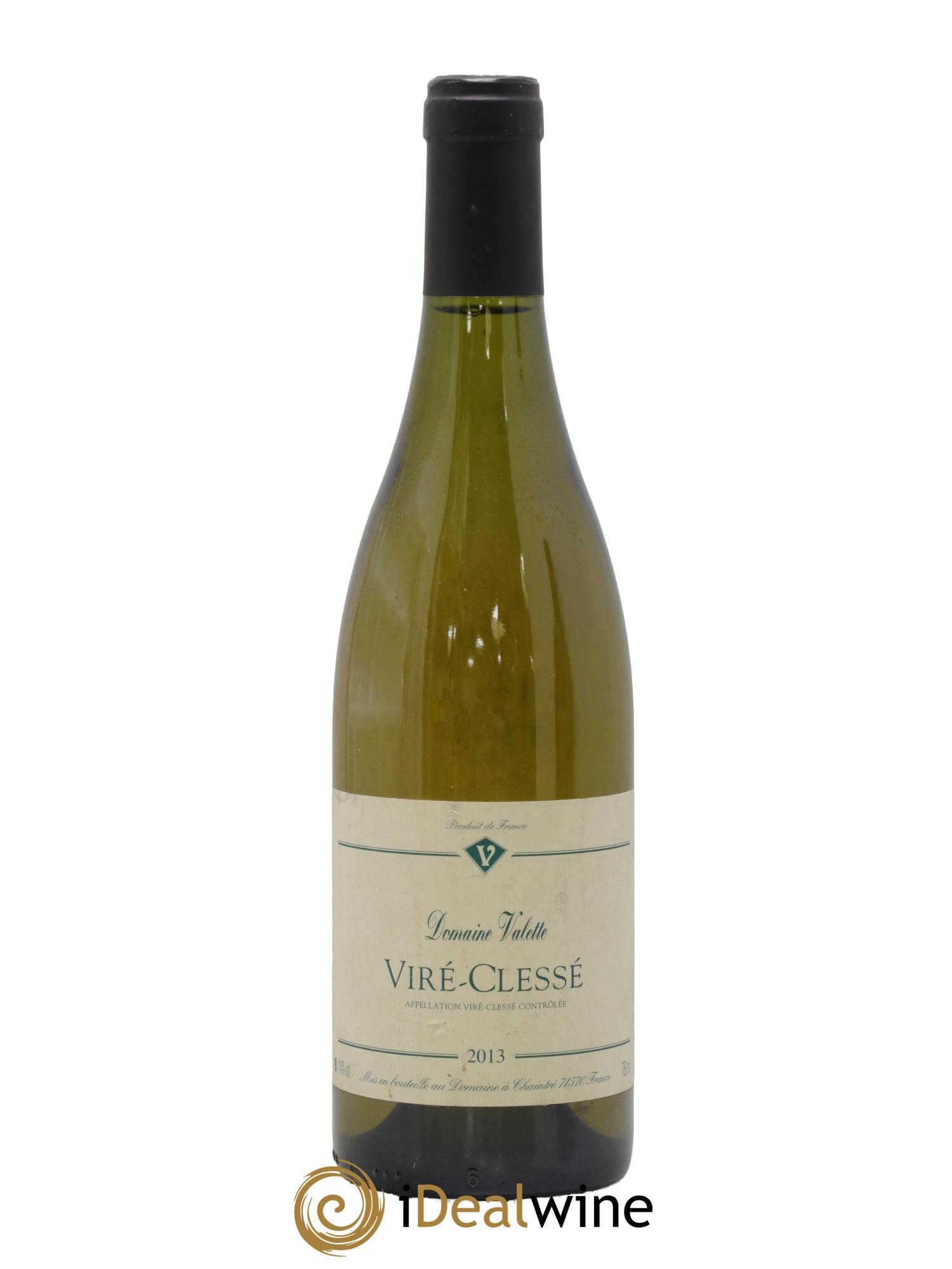 Viré-Clessé Valette (Domaine) 2013 - Lot de 1 bouteille - 0